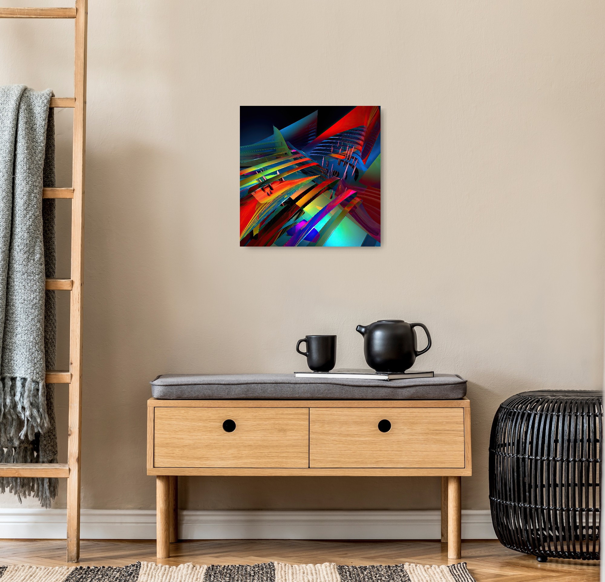 Abstract collection Music of the soul artwork #12. Lolly Shine. Contemporary digital artist