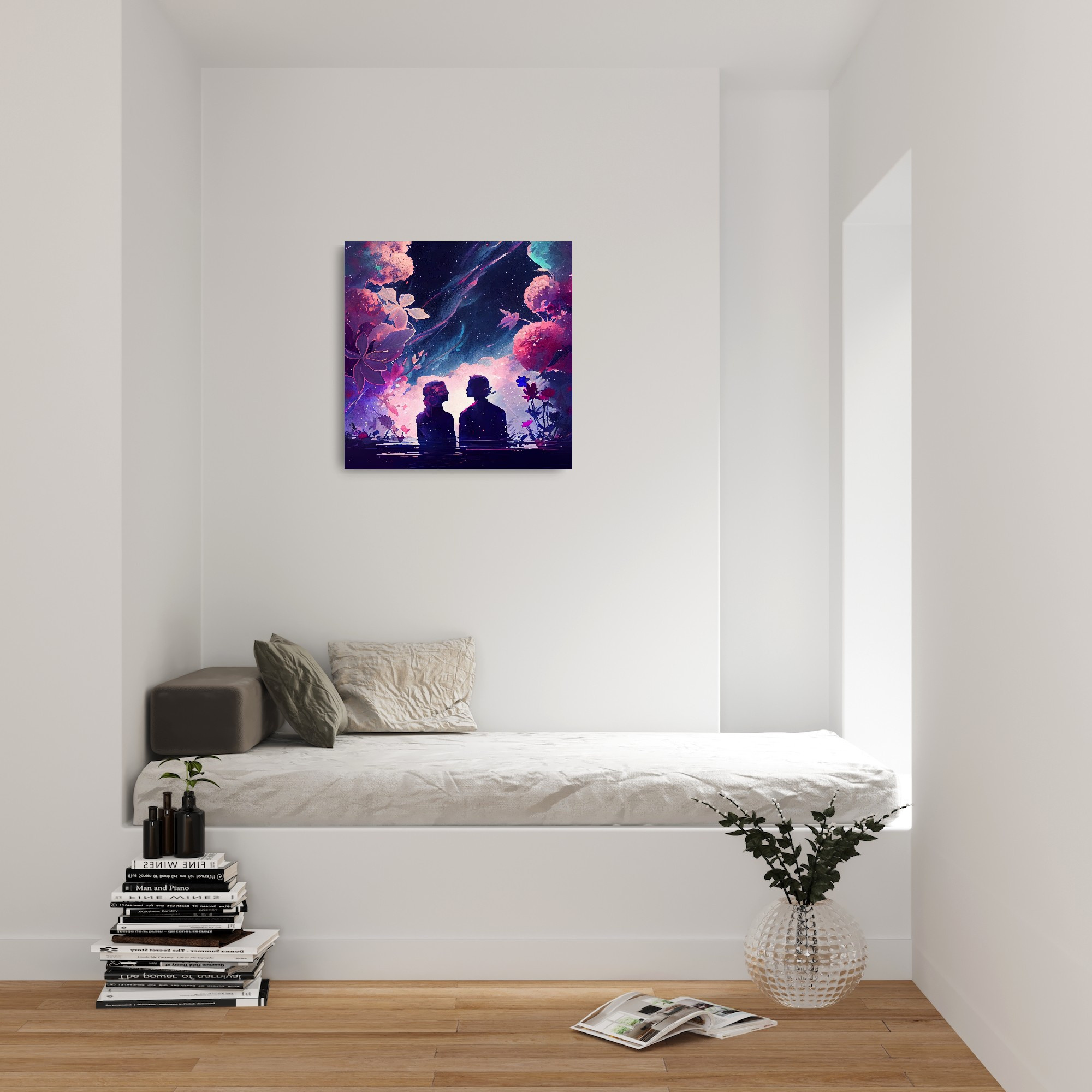 Watercolor collection Magic love artwork #4 Lolly Shine. Lolly Shine. Contemporary digital artist