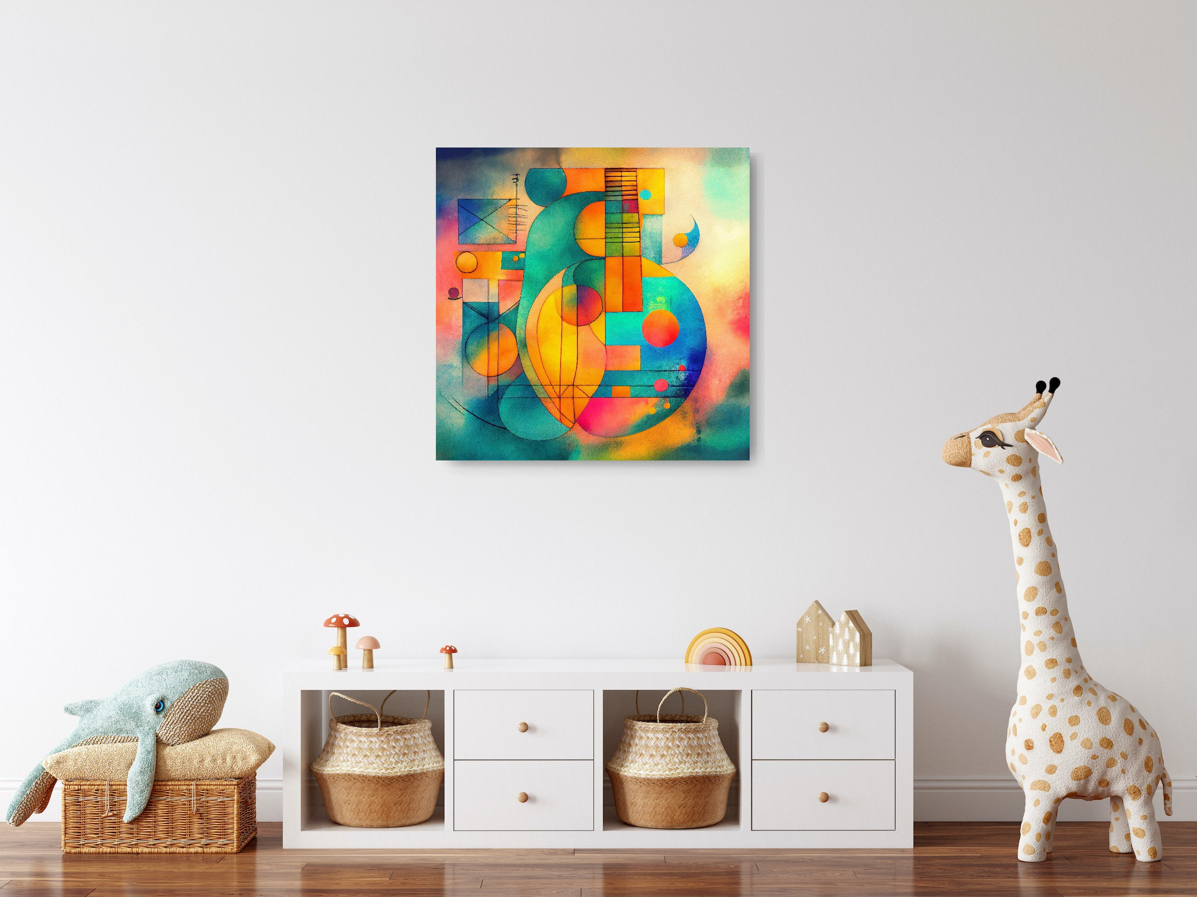 Abstract collection Music of the soul artwork #8. Lolly Shine. Contemporary digital artist