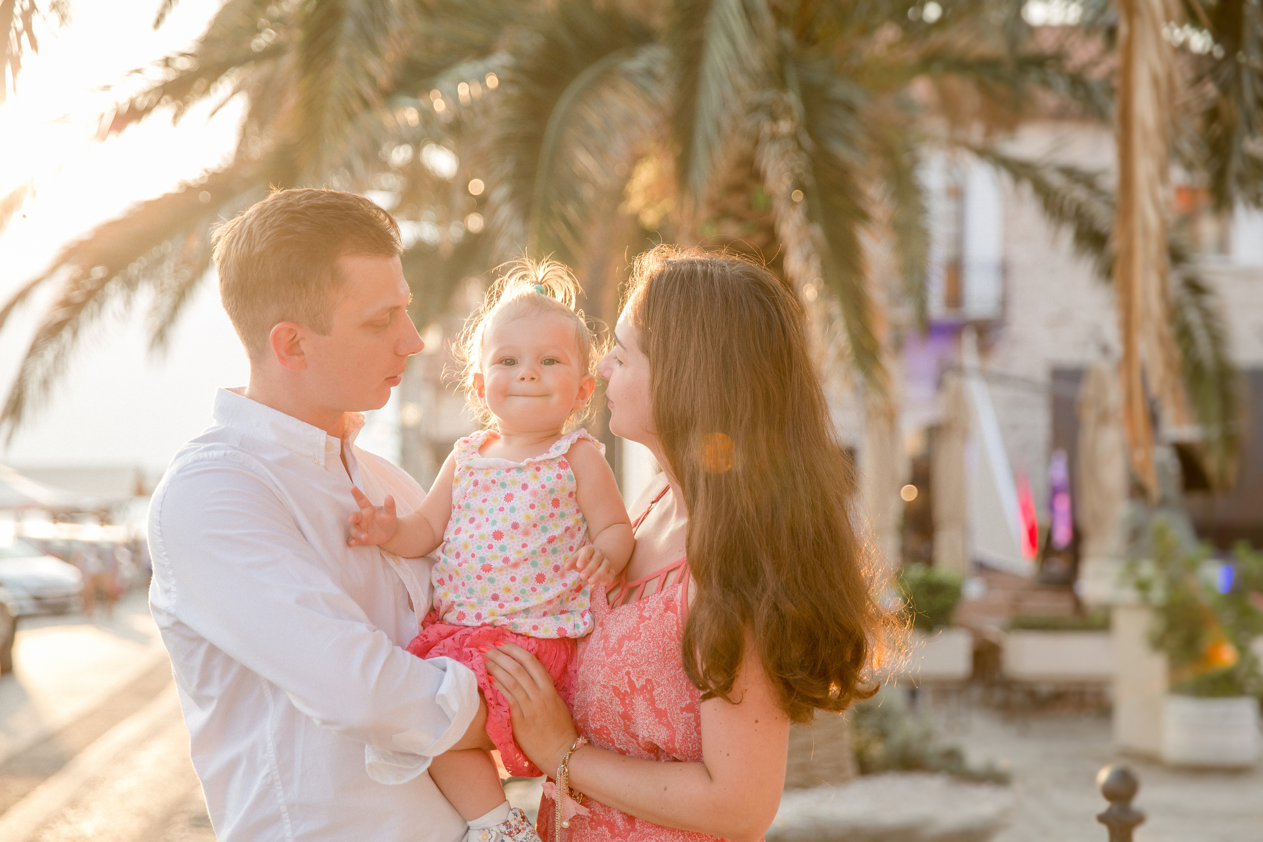 Family photo session in Perast Montenegro