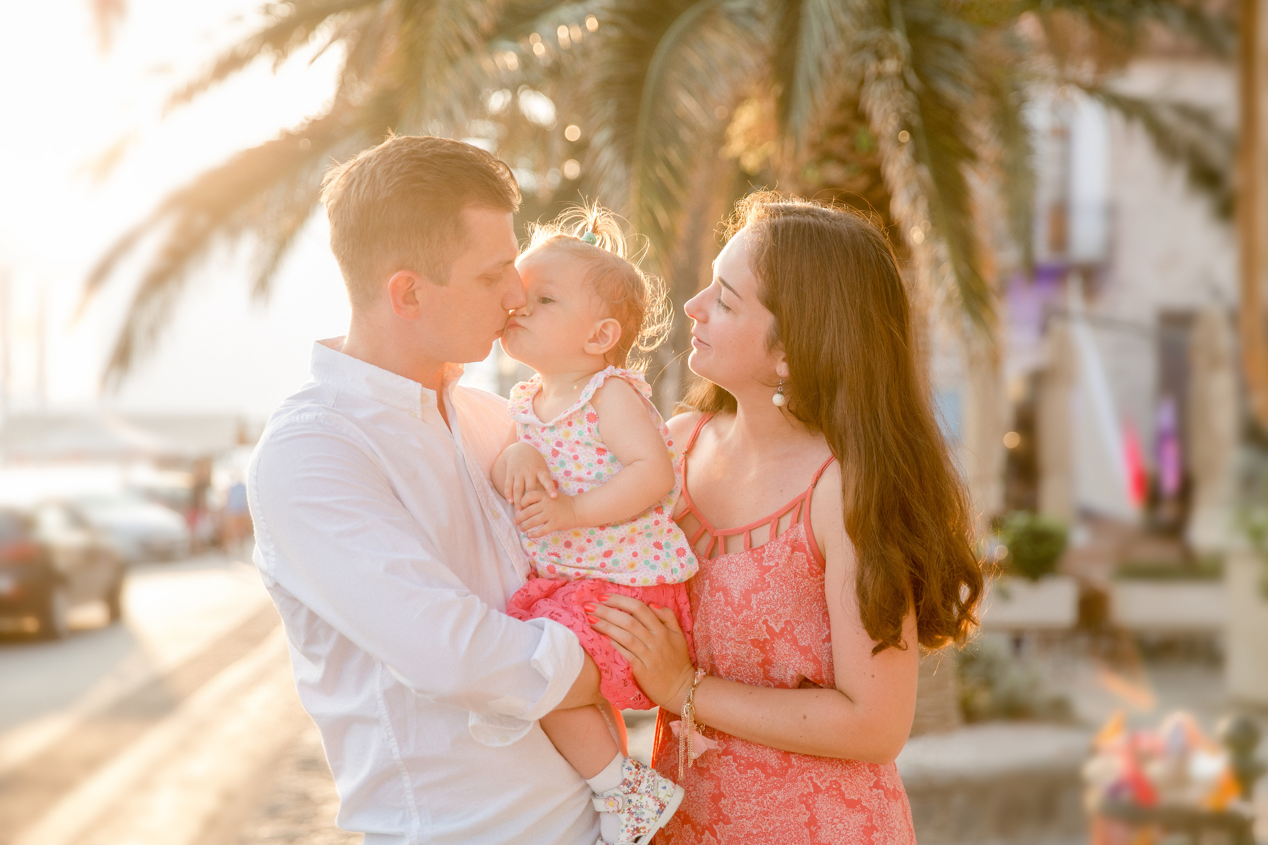 Family photo session in Perast Montenegro