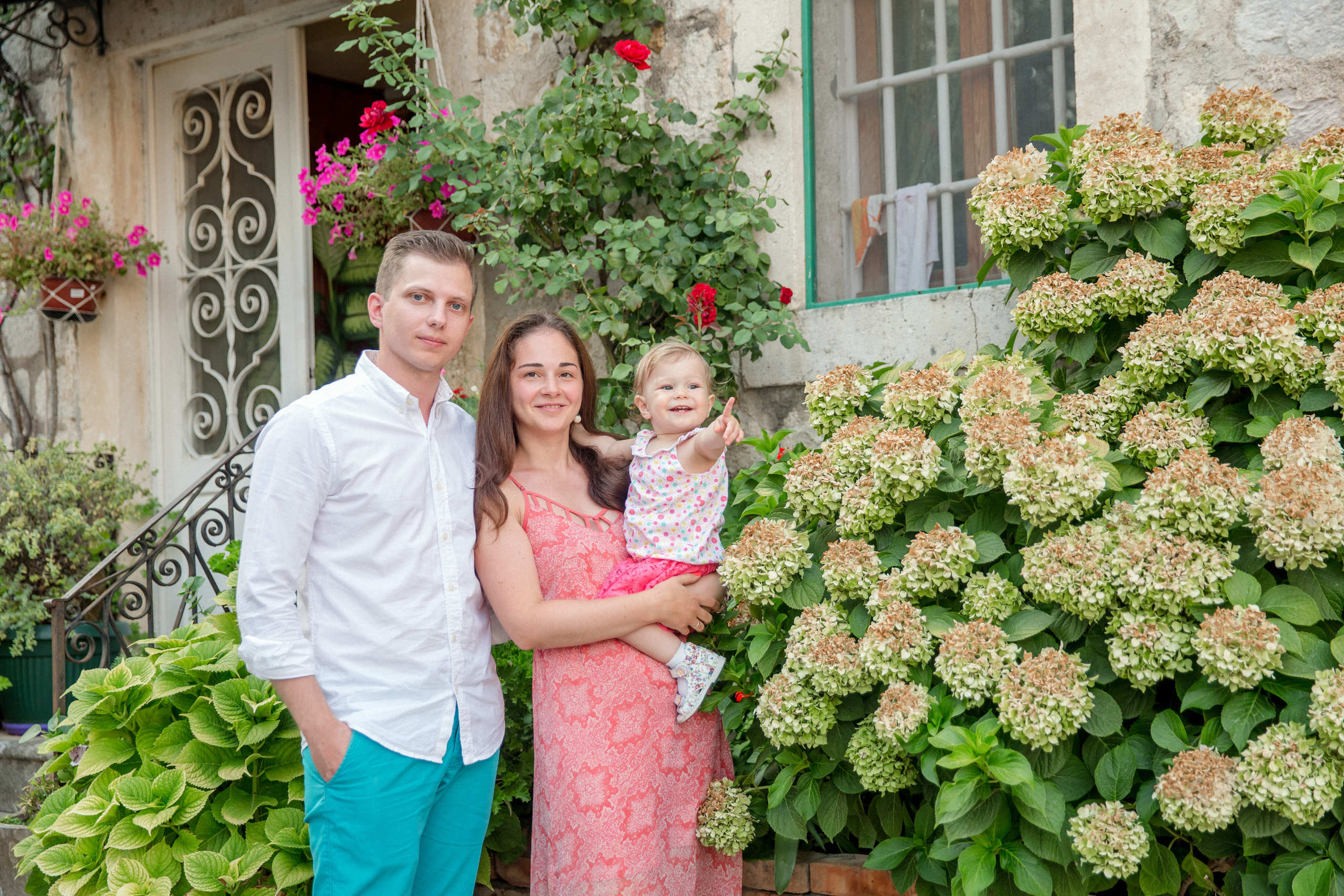 Family photo session in Perast Montenegro