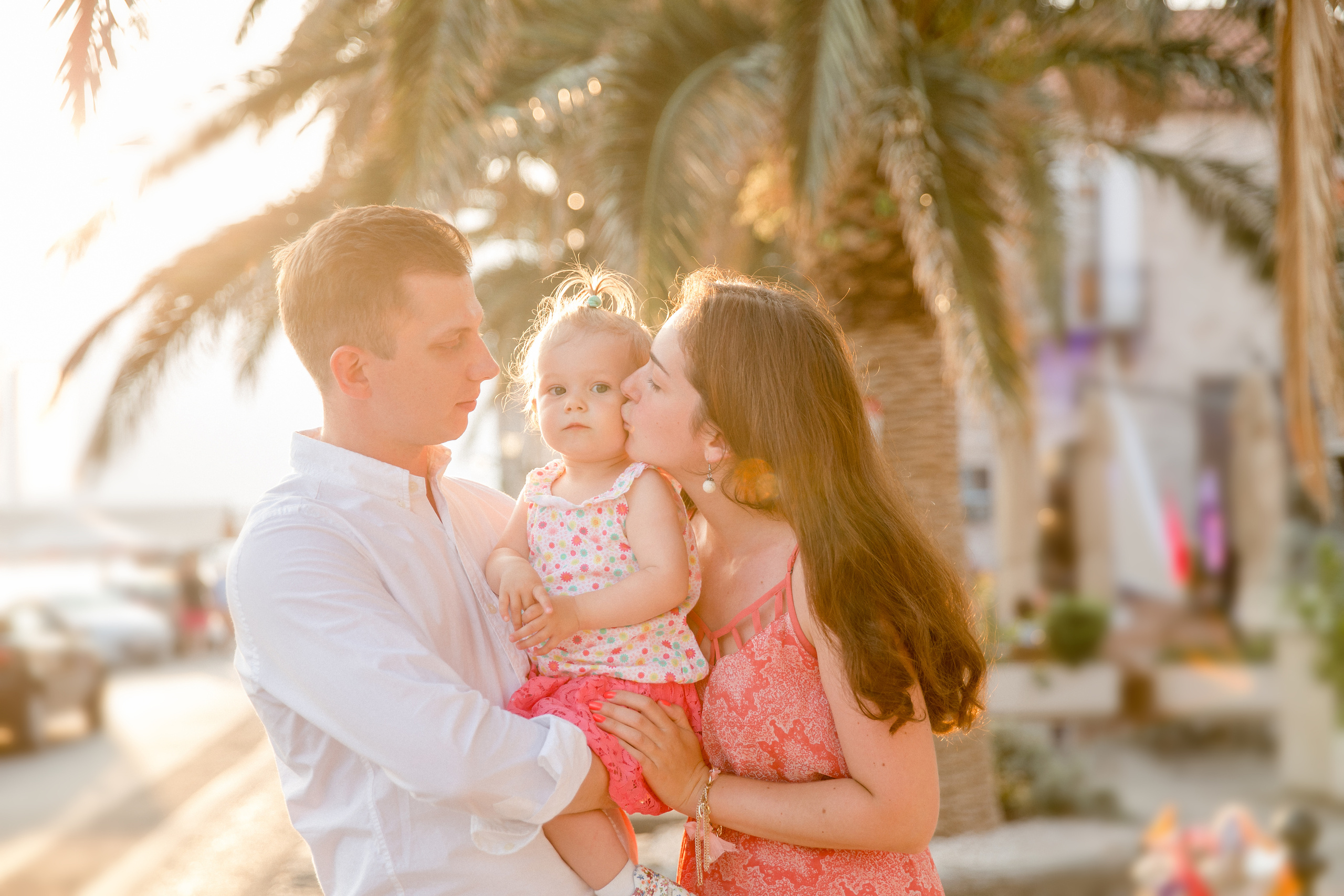 Family photo session in Perast Montenegro