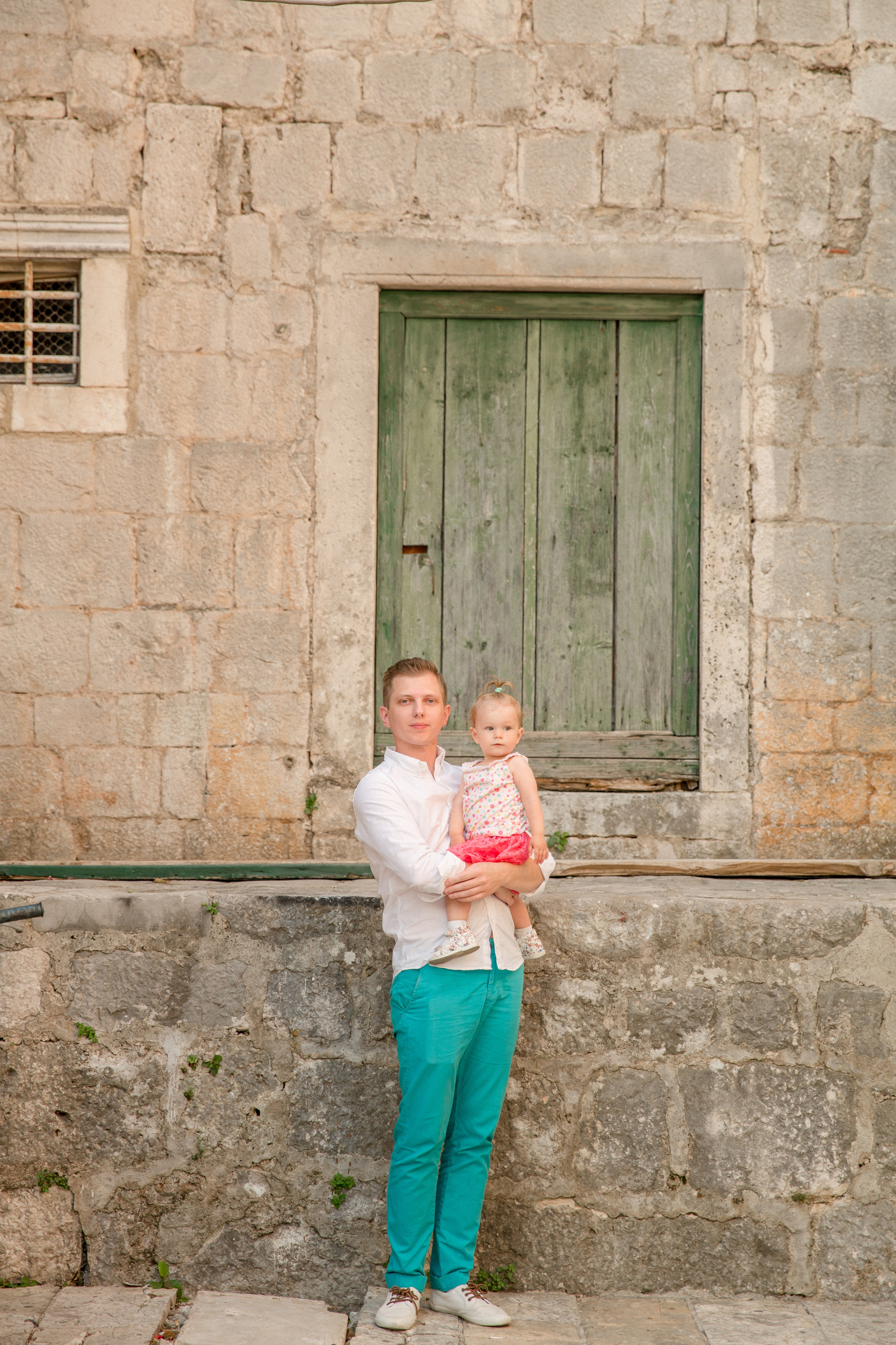 Family photo session in Perast Montenegro