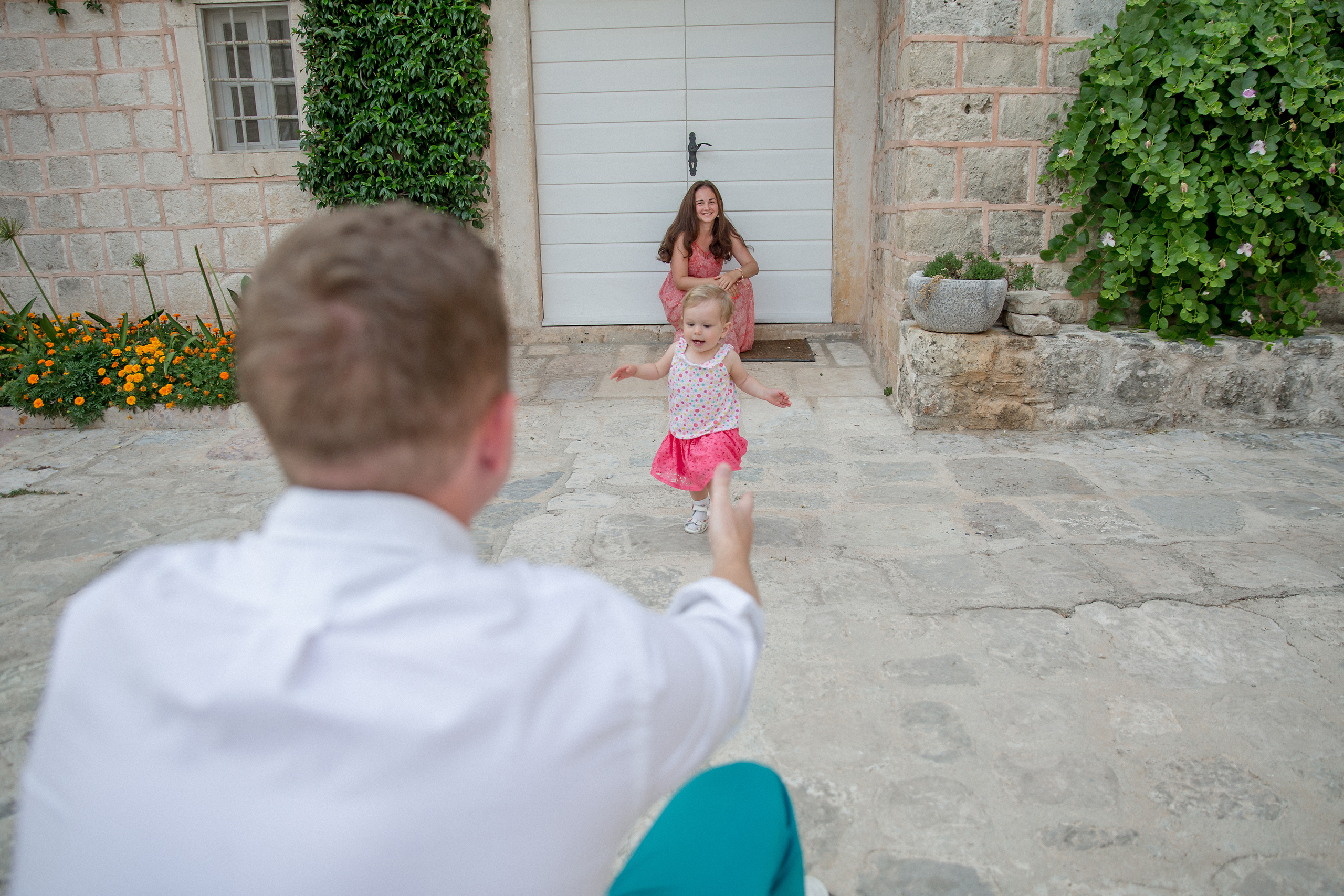 Family photo session in Perast Montenegro