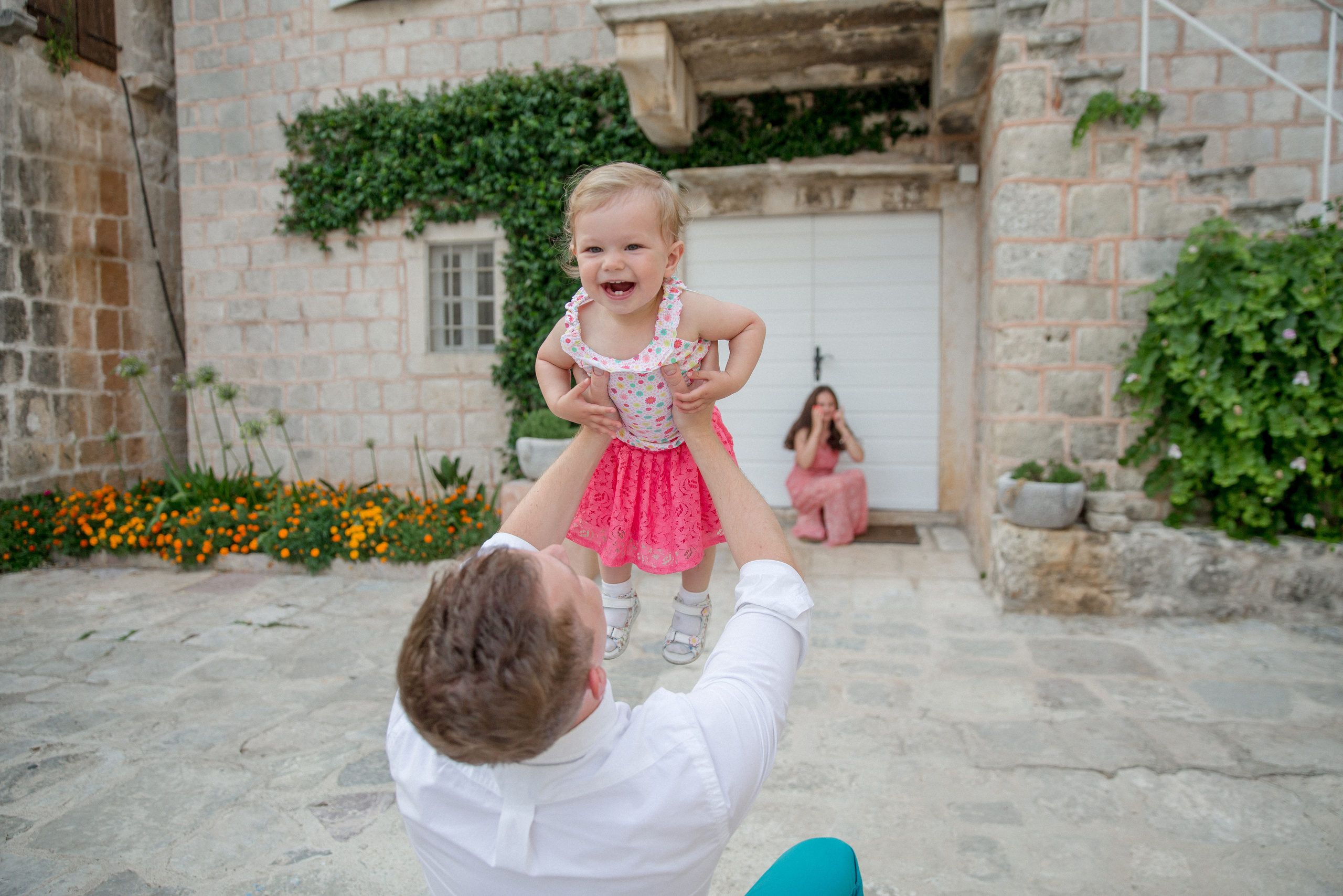 Family photo session in Perast Montenegro