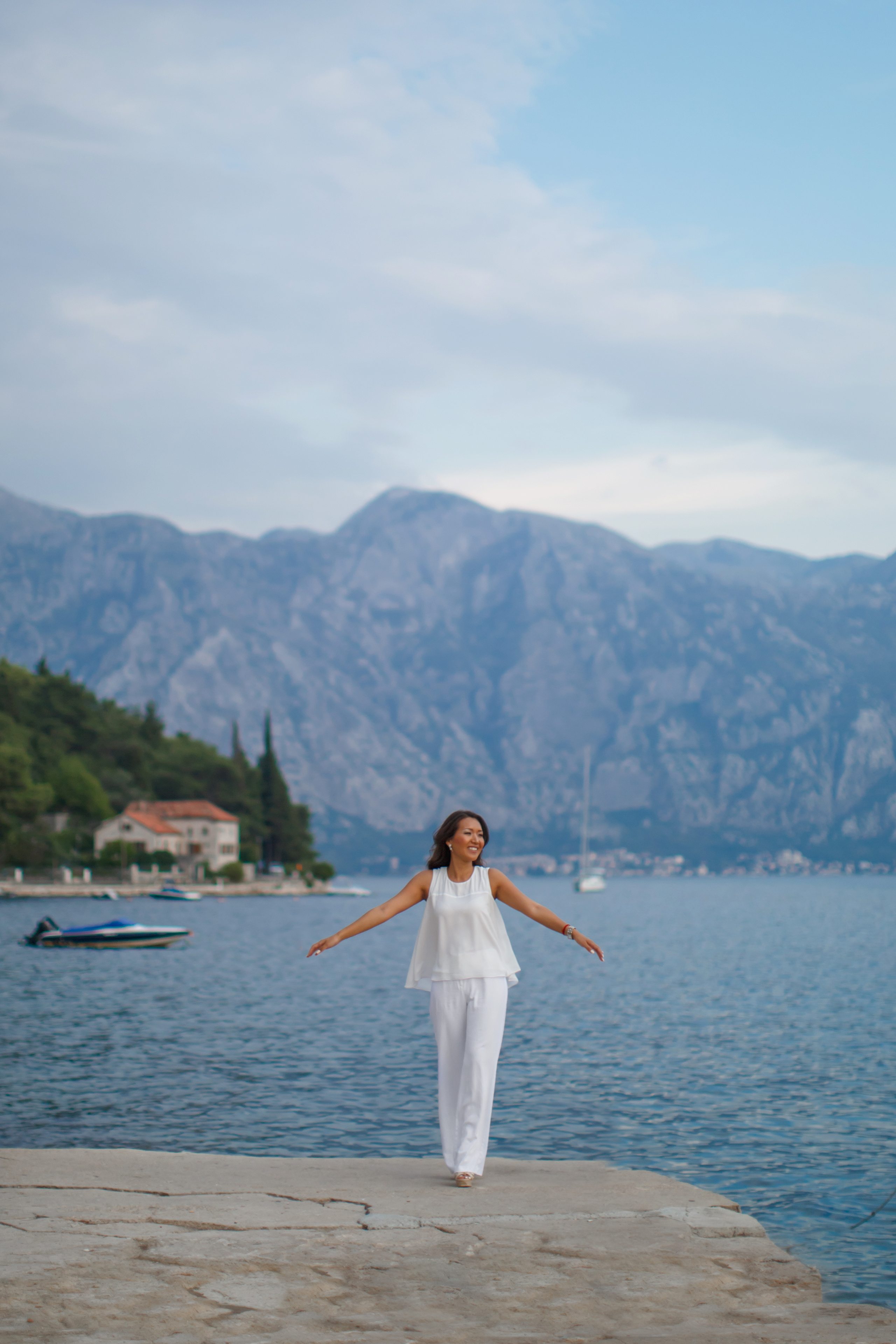 Perast Montenegro'da Fotoğrafçılık