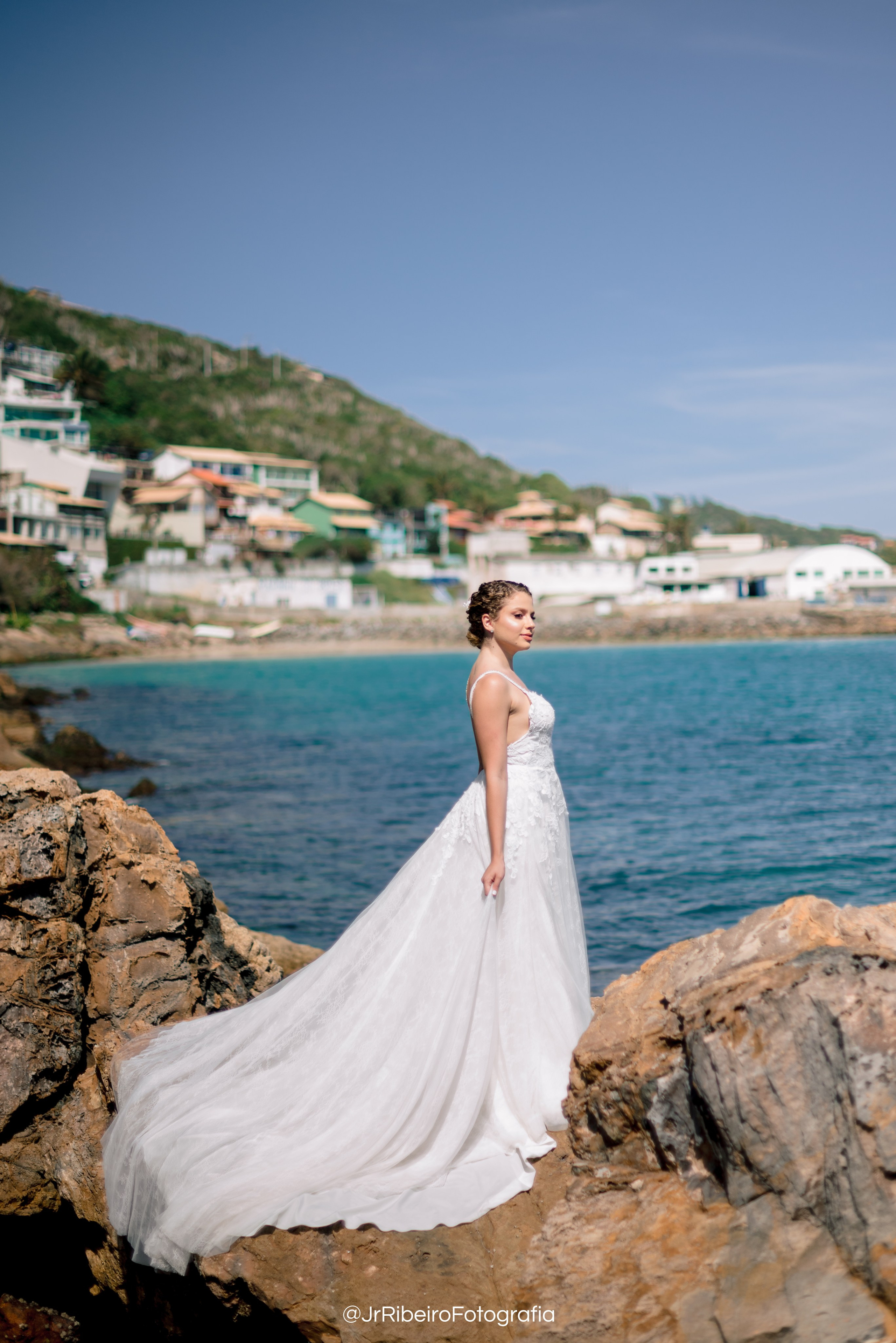 Véu & Mar | Editorial. Junior Ribeiro Fotografia