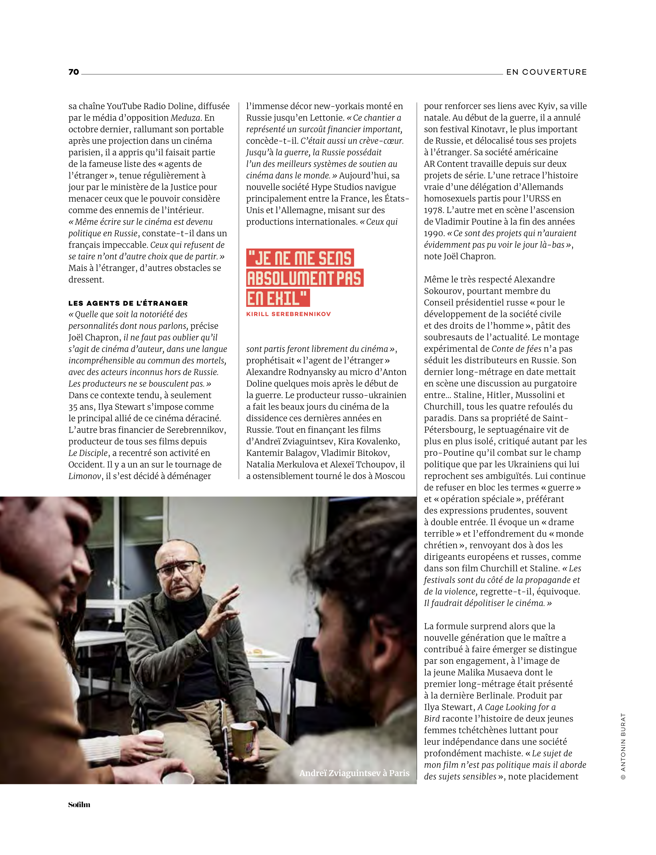 So Film, mars-avril 2023