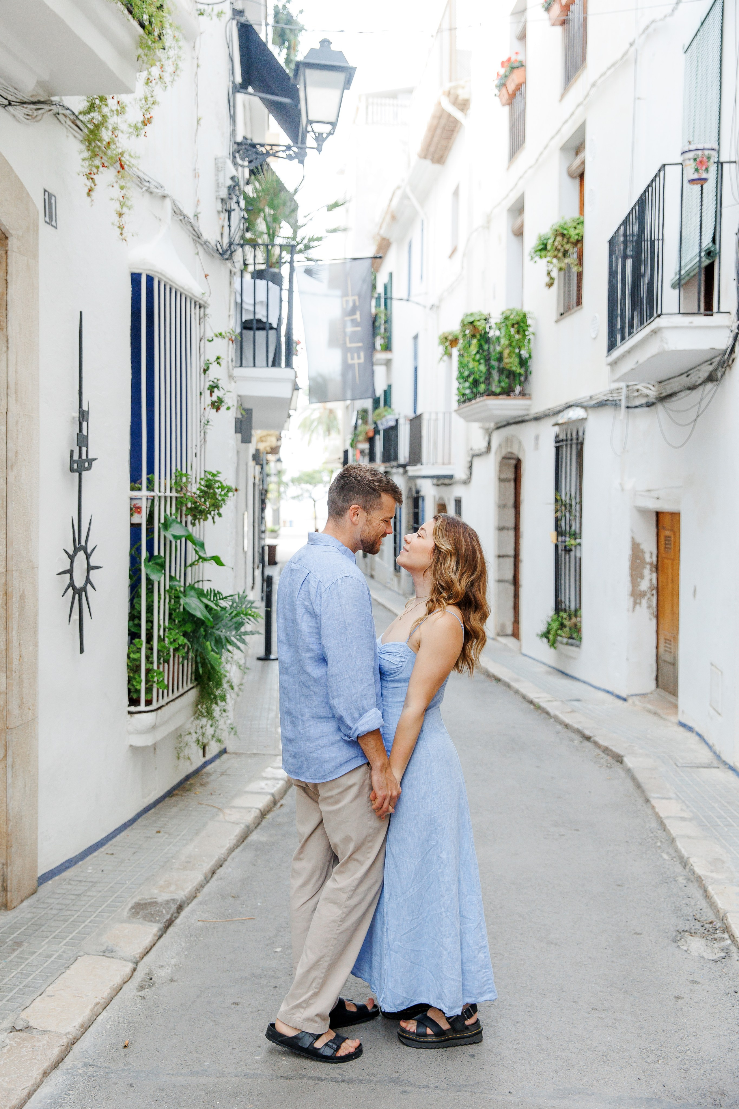 Engagement Shooting for Michael and Laura. Wedding Photographer in Barcelona Lana Alekhina