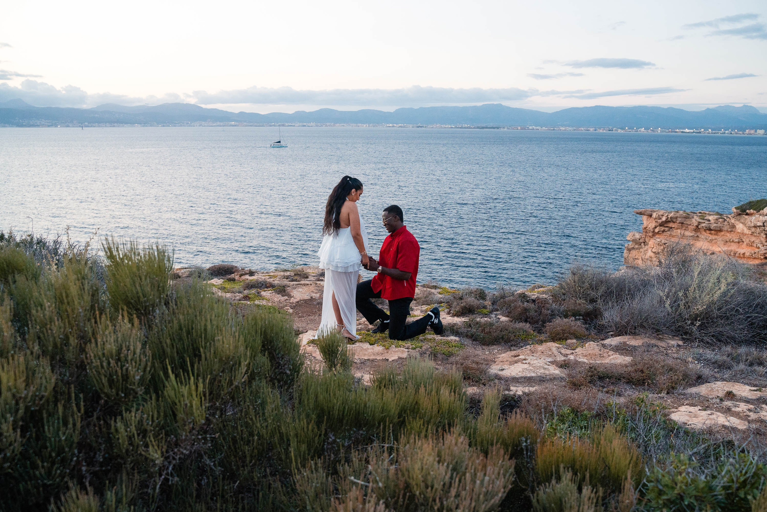 Wedding Proposal in Mallorca. Mallorca Wedding, Corporate & Social Photographer