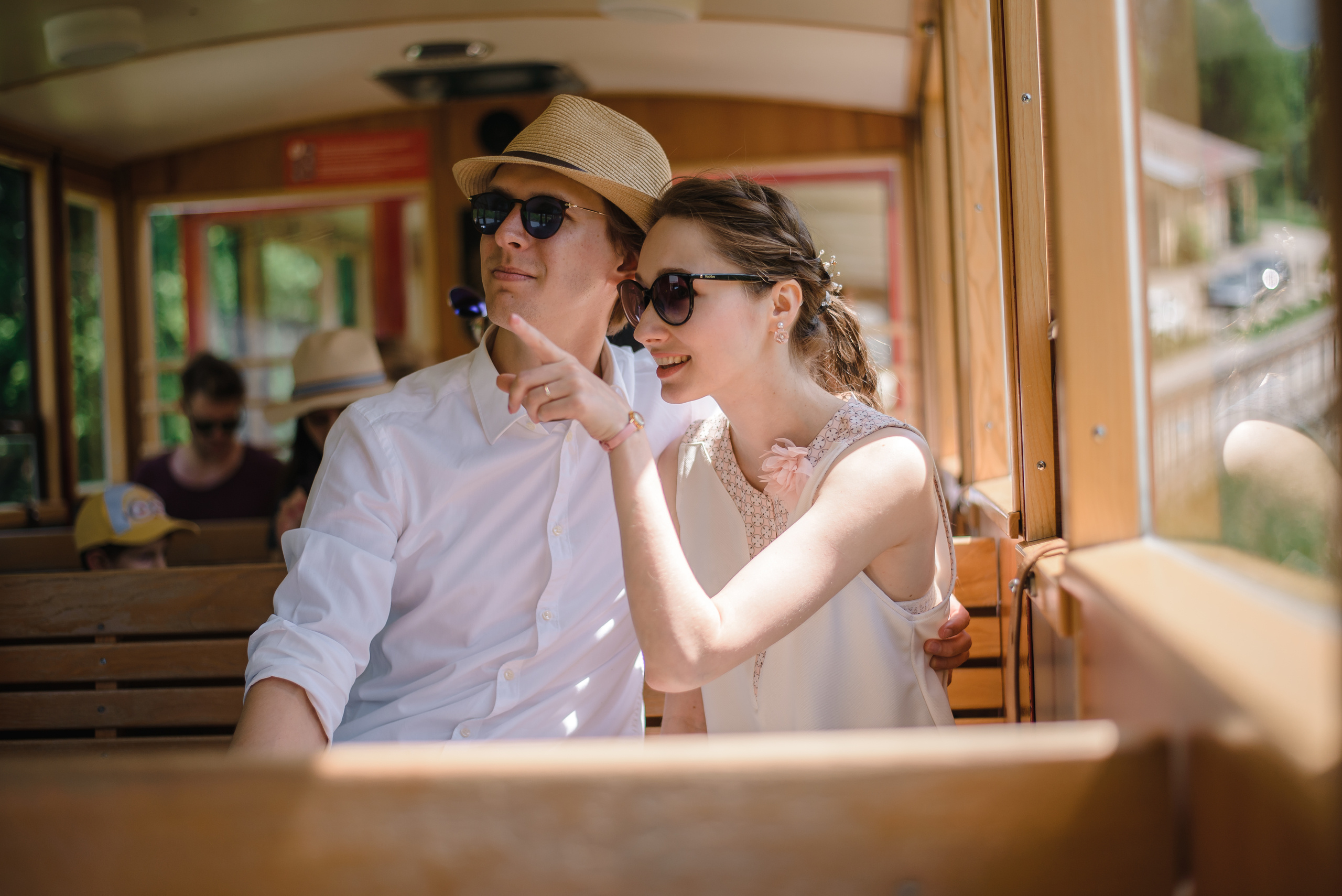 Sunny day — Austria. Portrait photografer in Montenegro