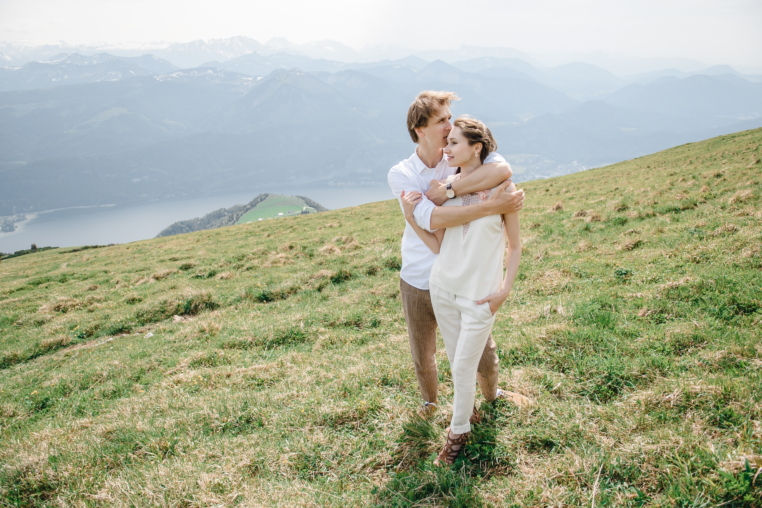 Sunny day — Austria. Portrait photografer in Montenegro