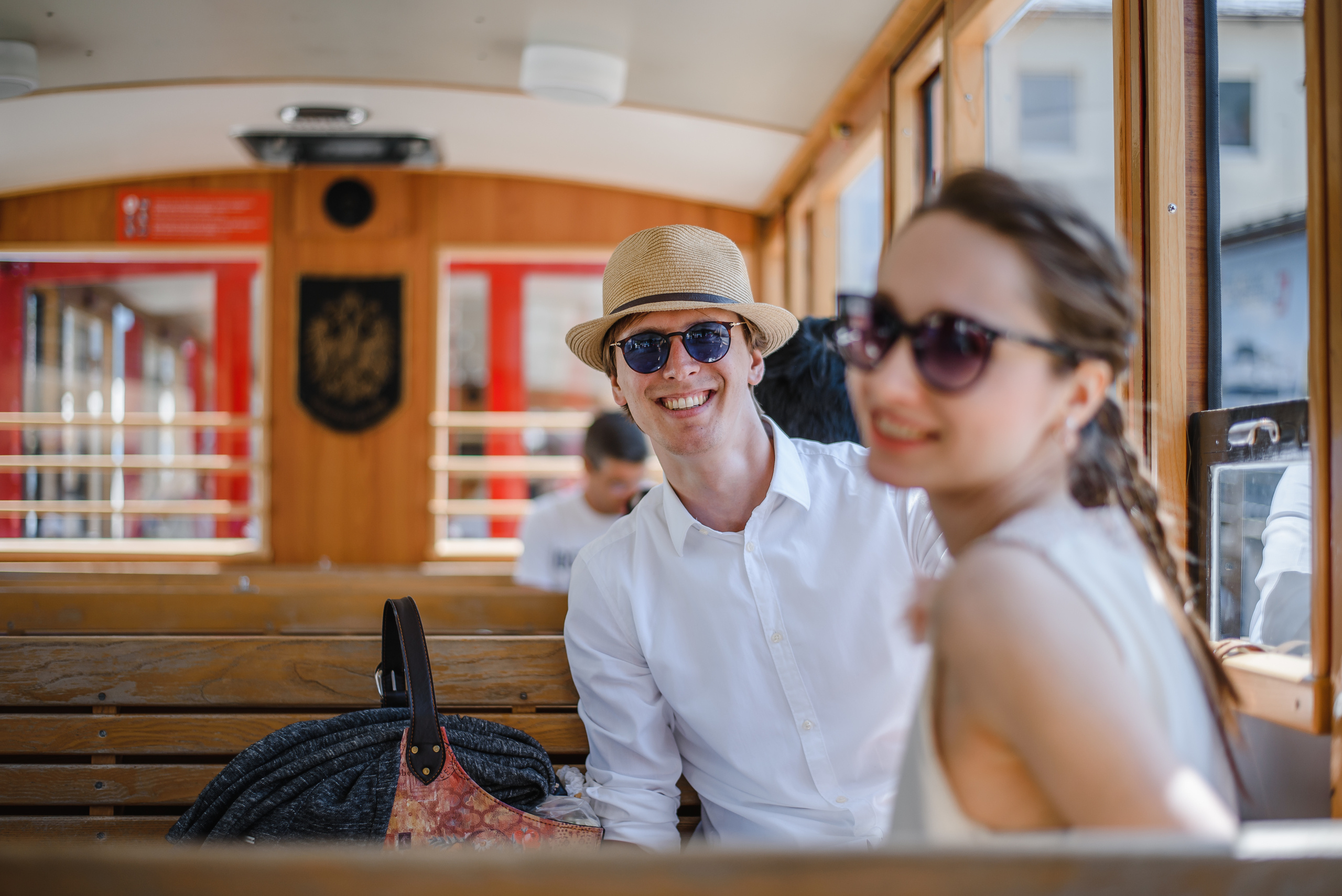 Sunny day — Austria. Portrait photografer in Montenegro