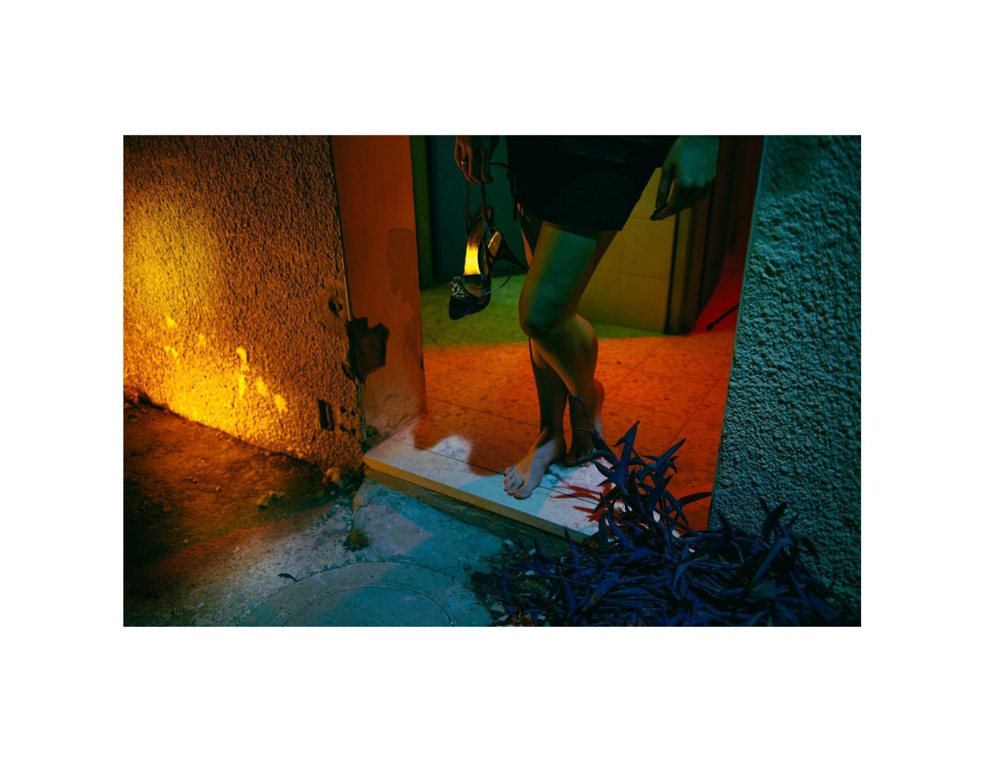 Night lights. Portrait photografer in Montenegro