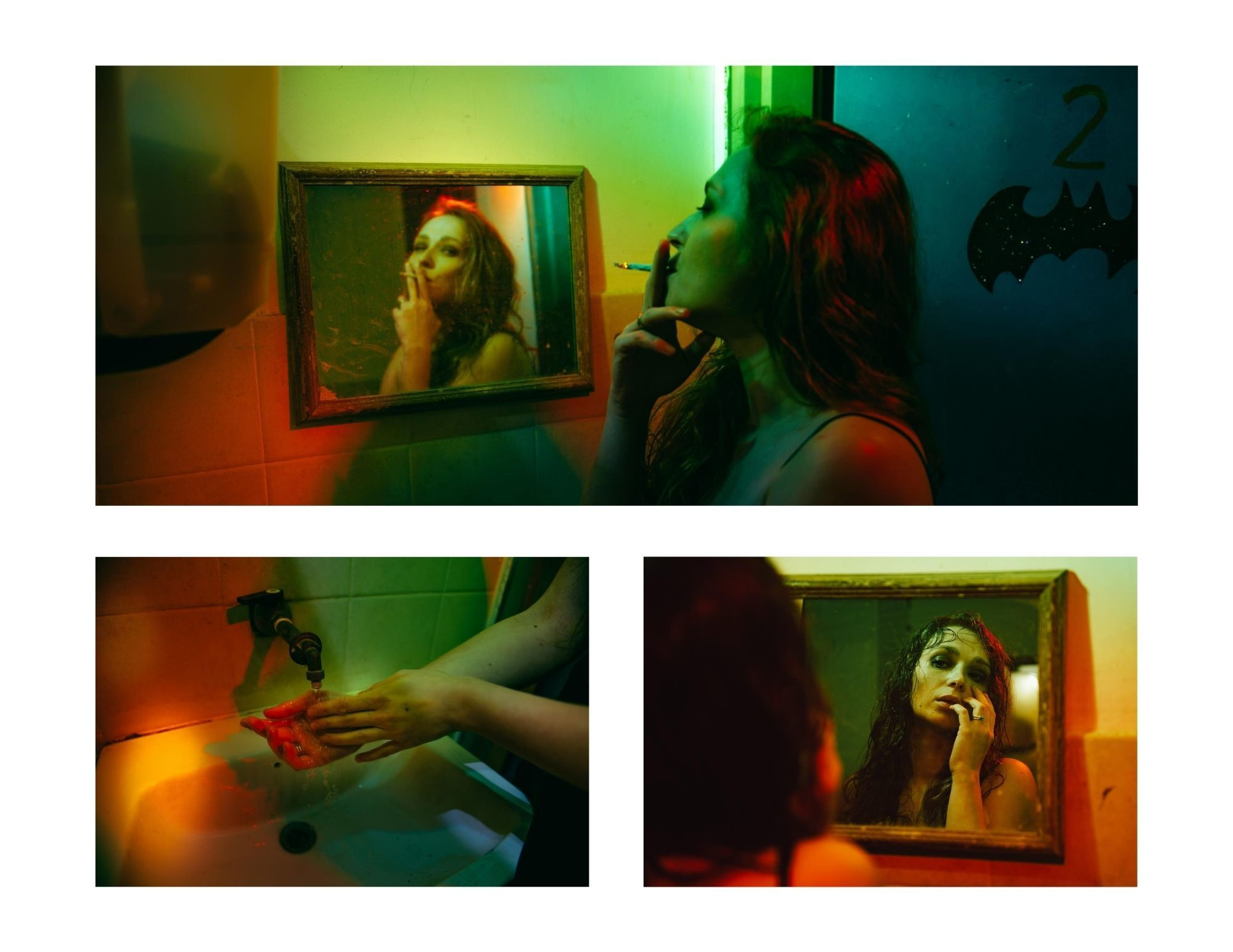 Night lights. Portrait photografer in Montenegro