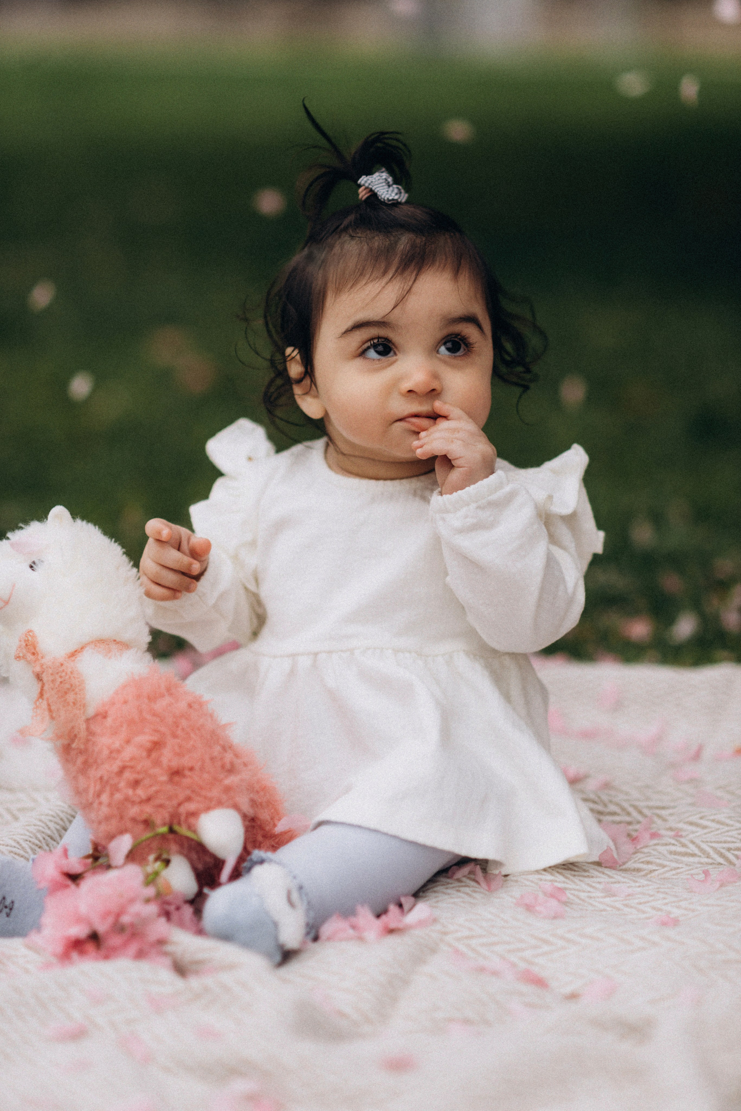 Family history in Sakura. Семейный фотограф Лейпциг, Германия