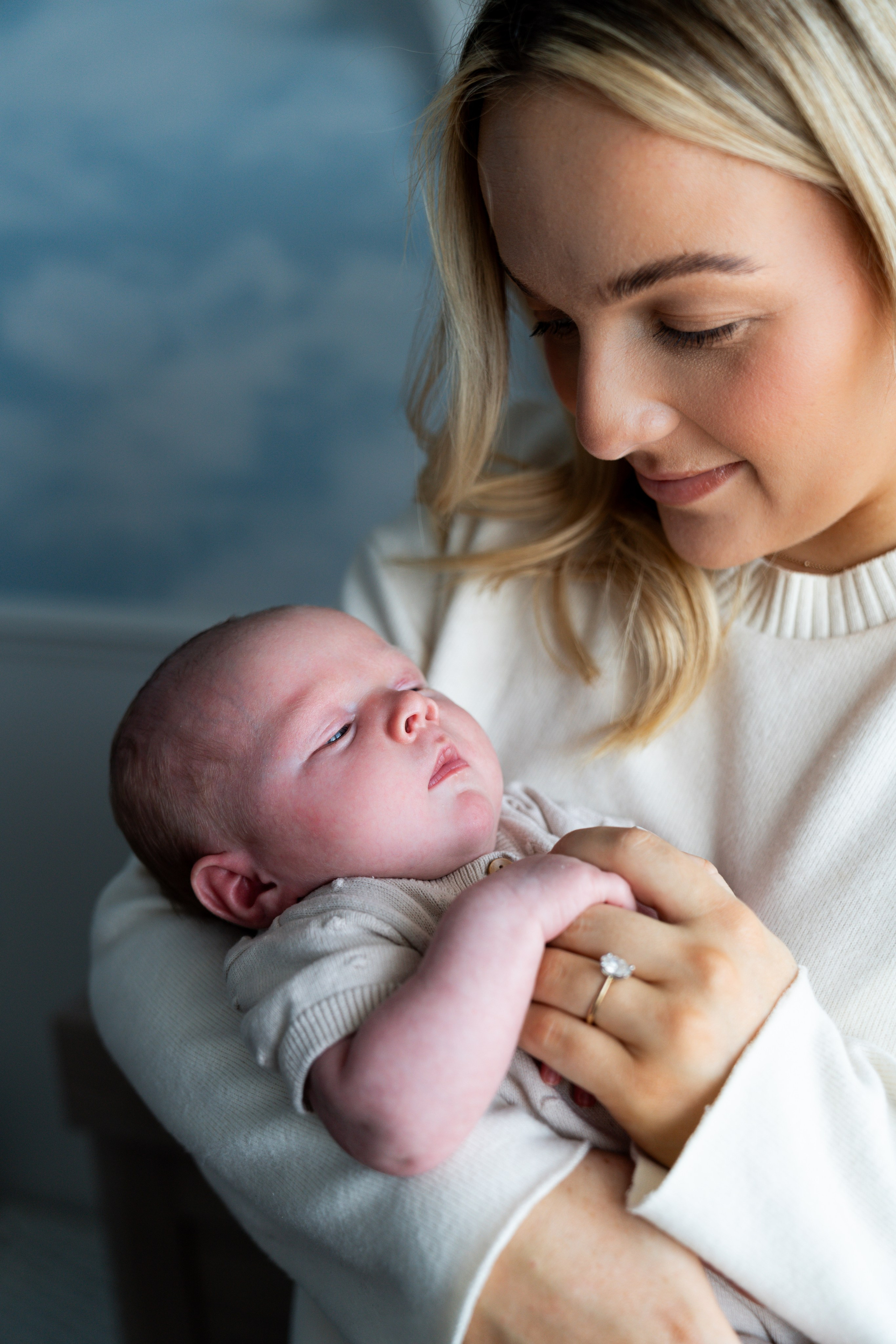 Newborn home photo session. Newcastle Upon Tyne Photographer Yana Balatskaya