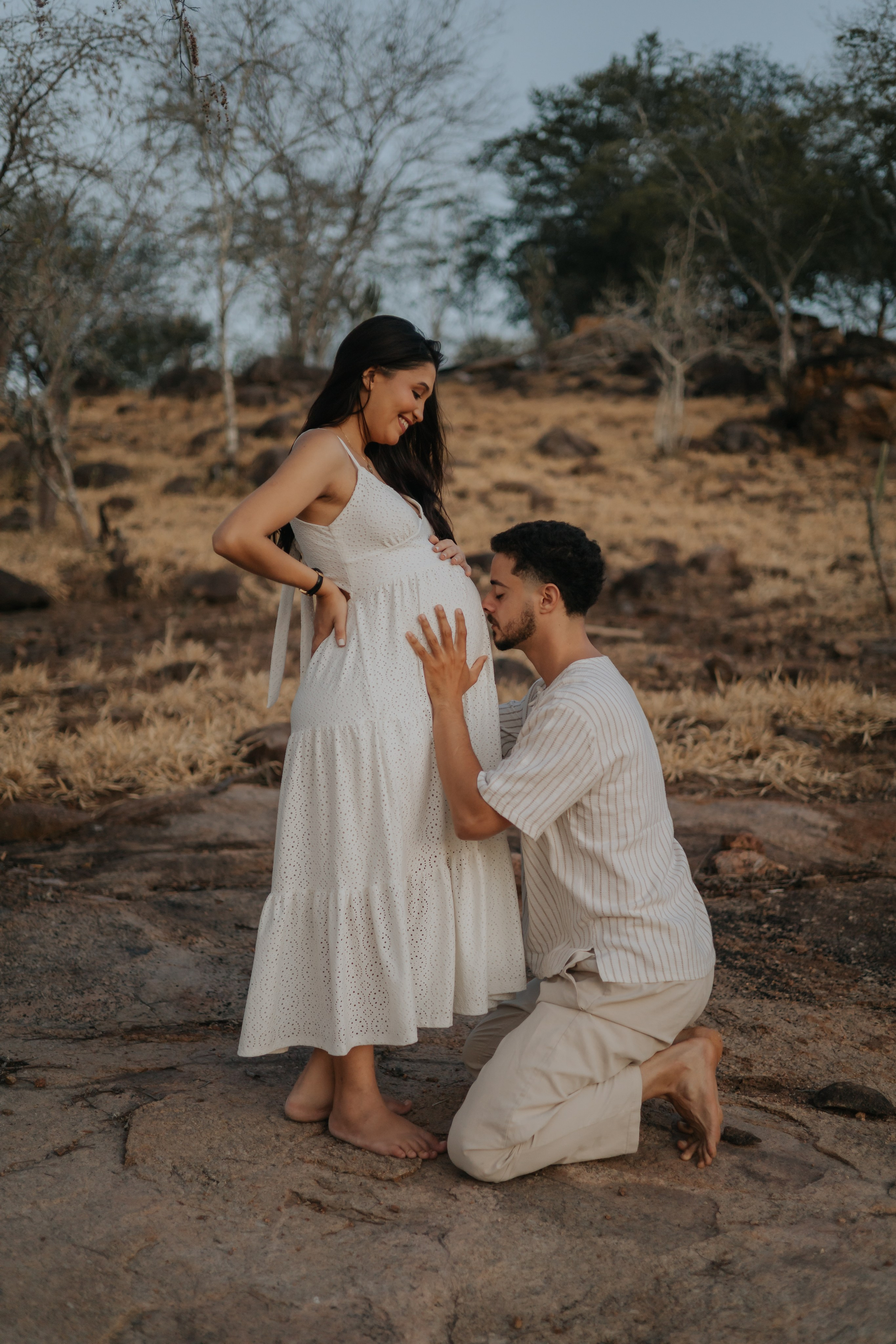Ensaio Gestante. Fotógrafo Richard Silvestre — Casamentos na Bahia