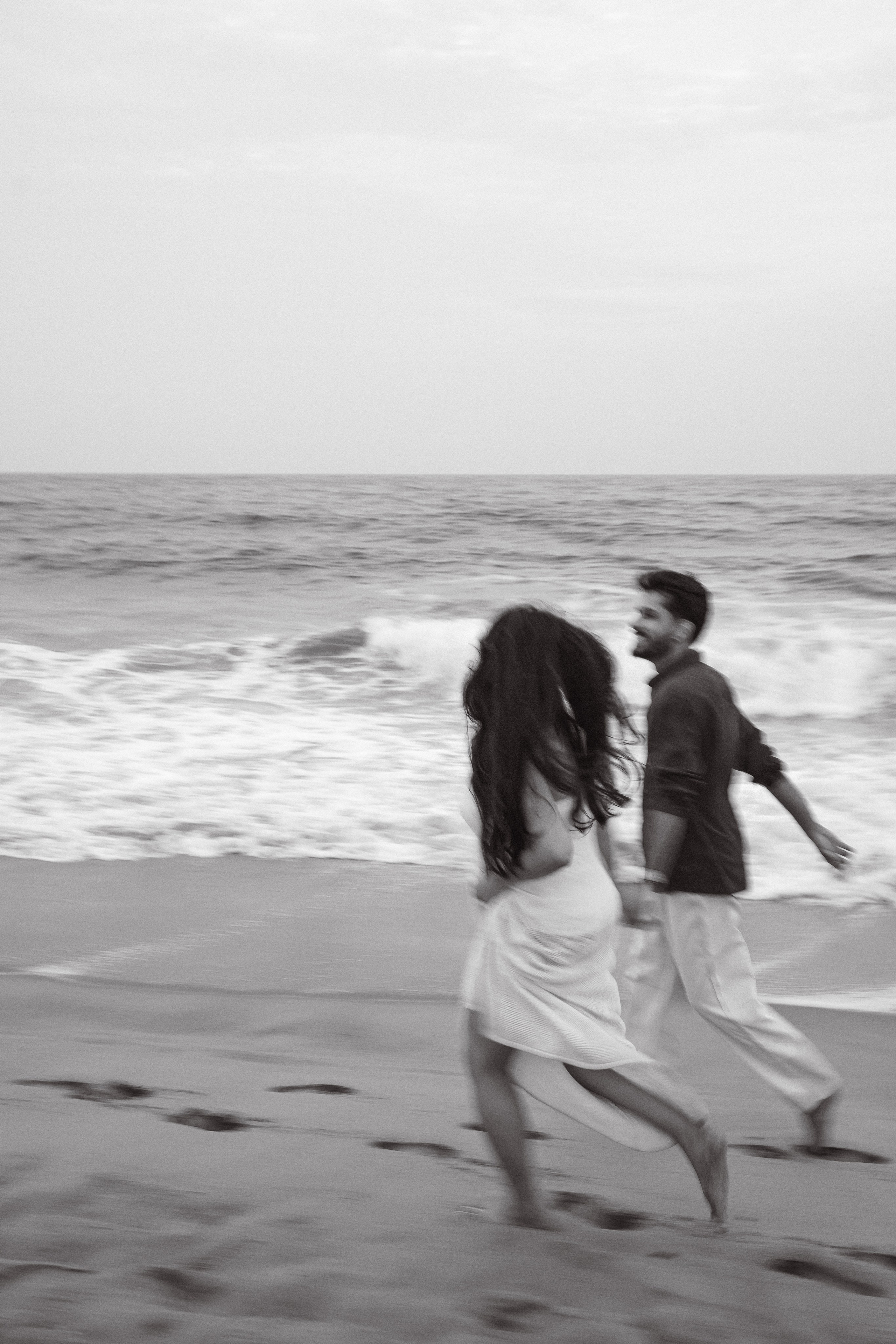 Beach engagement. New York + travel photographer