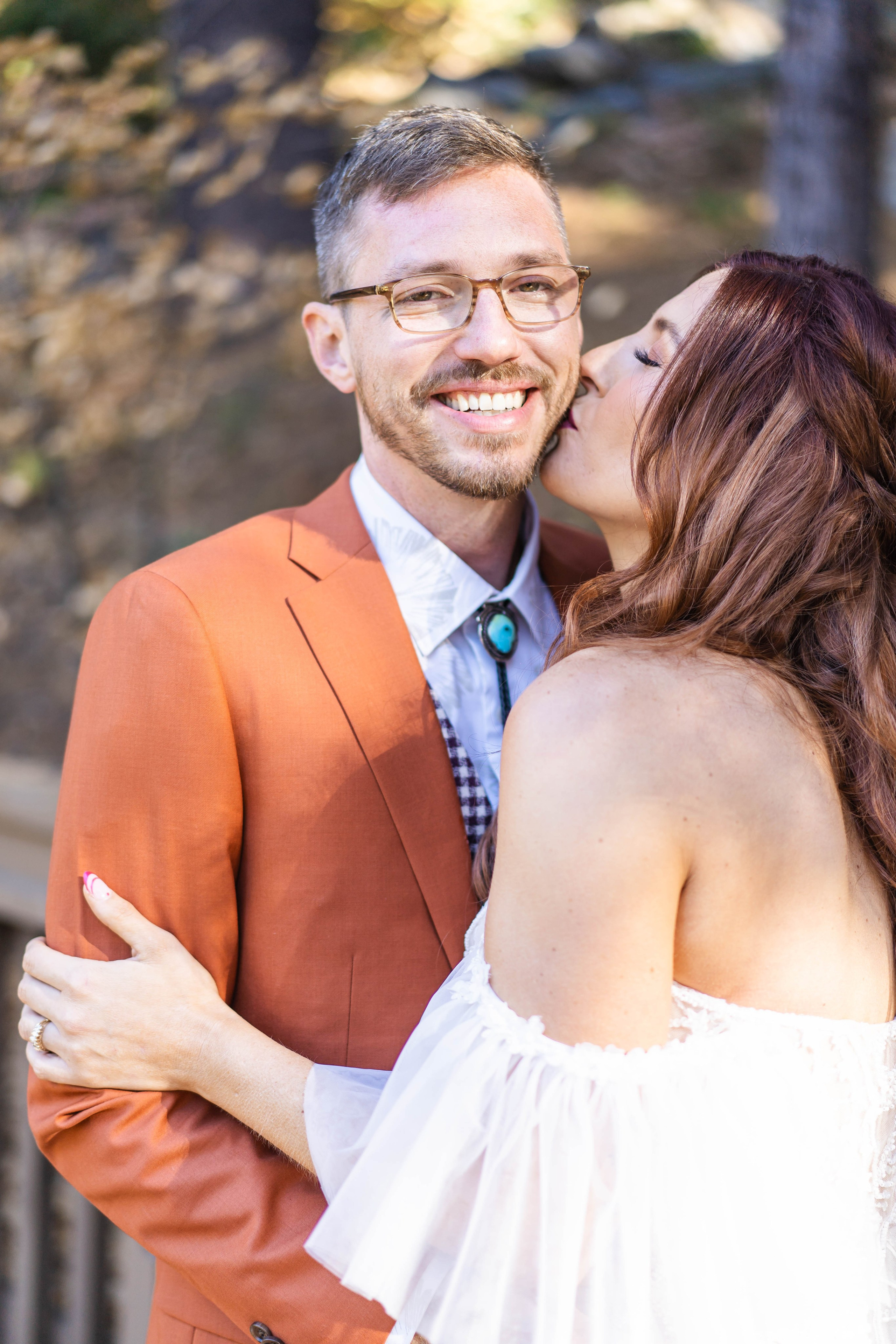 Wedding in forest. Cinematic Wedding & Elopement Photography in Los Angeles | Inspired by Indie Film & Real Life