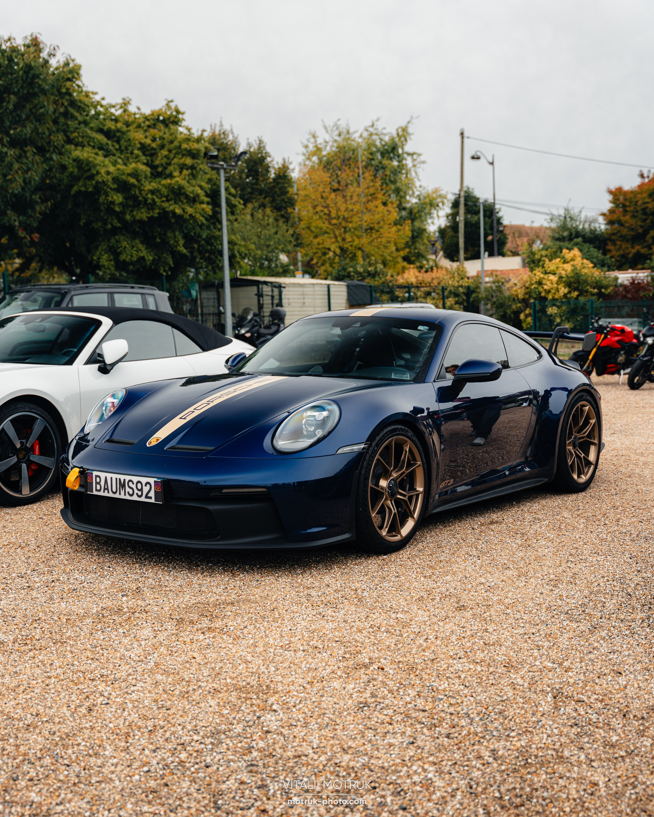 Cars and Coffee 29 septembre 2024. Photographe de voitures à Paris — Vitalii Motruk