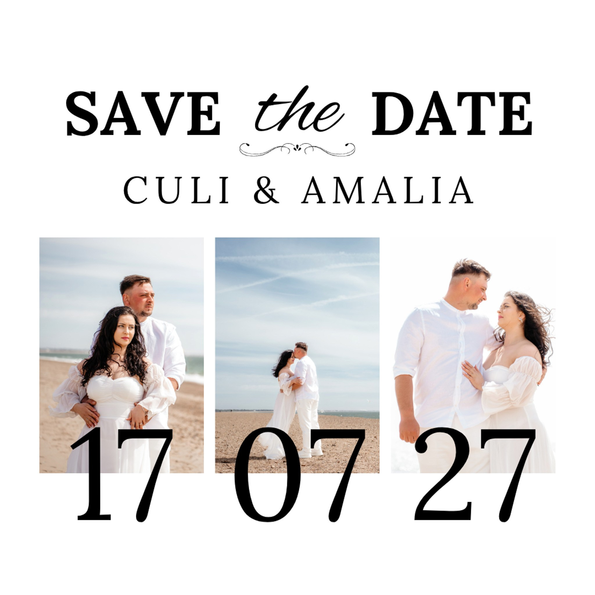 CULI & AMALIA — SAVE THE DATE. TANTAN IONUT FOTO & FILM
