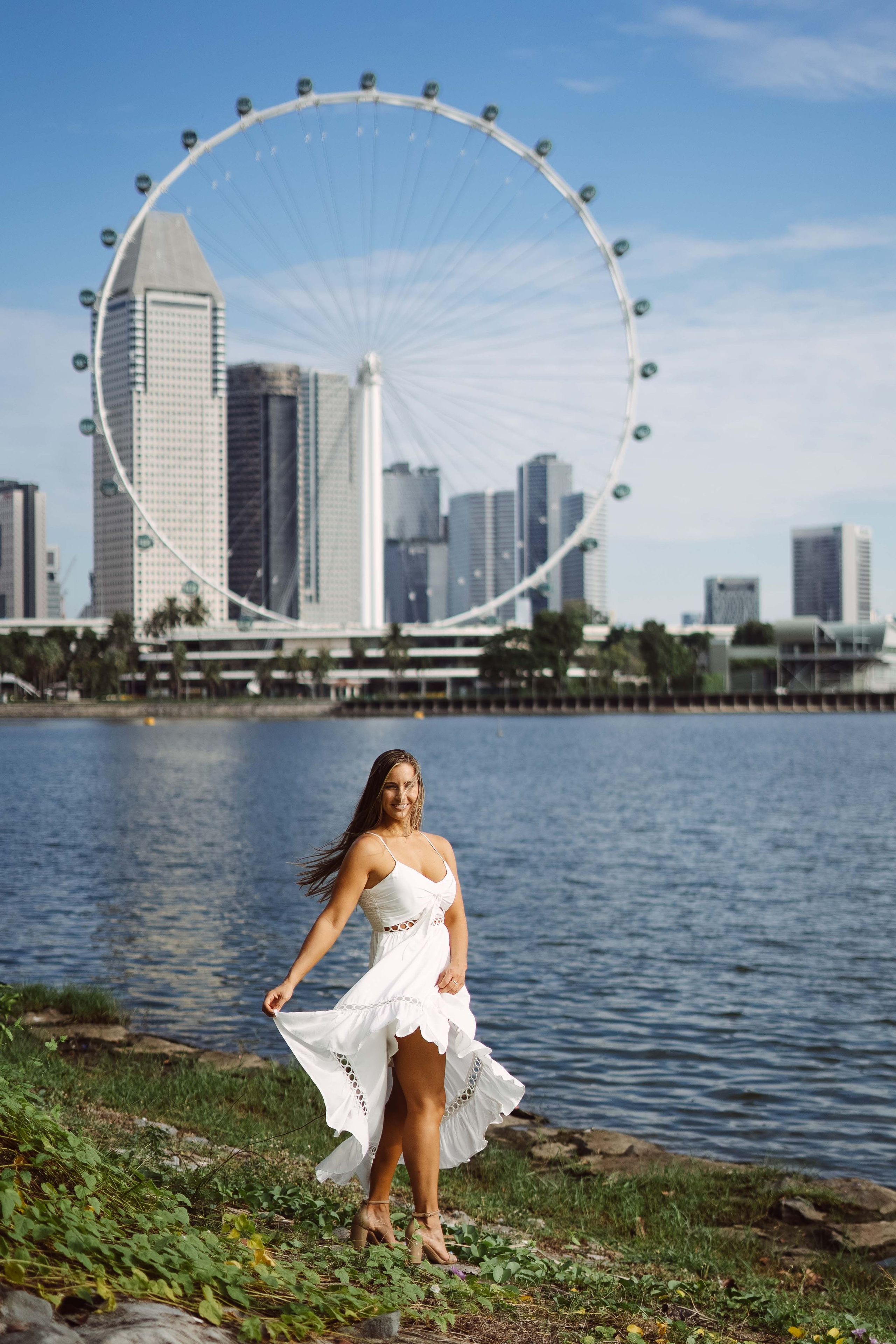 Family. Dasha in Singapore