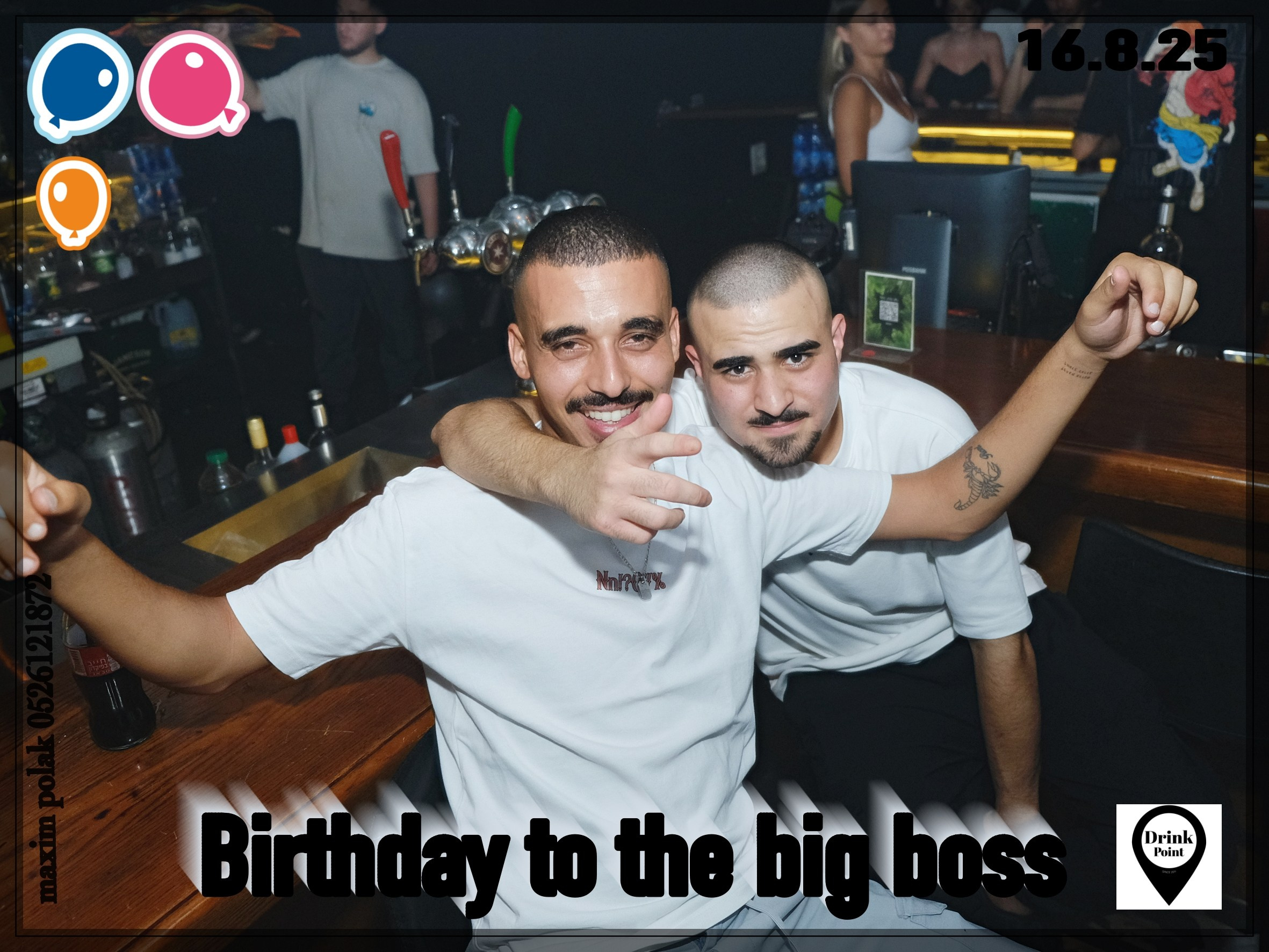 DRINK POINT. Middle East Photo Agency — Photography & Event Magnets — סוכנות צילום והדפסת מגנטים לאירועים