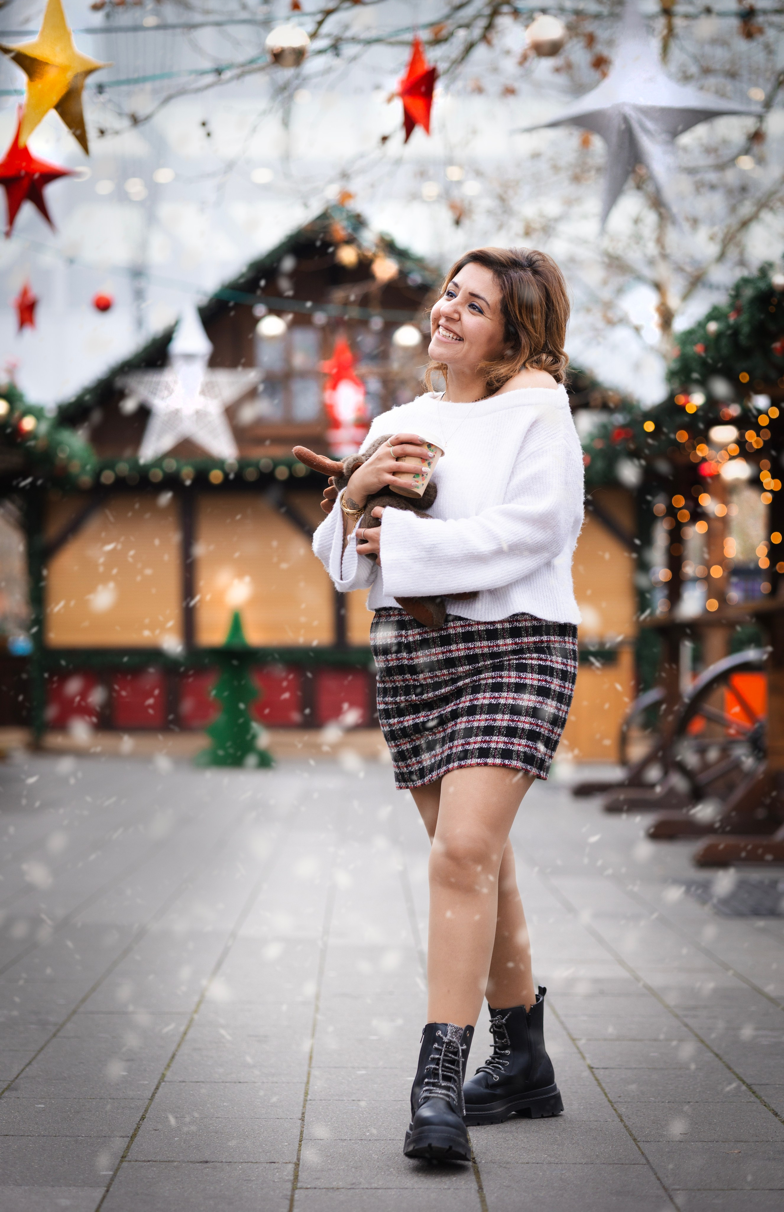 Sandra and Christmas. Photographer in Munich