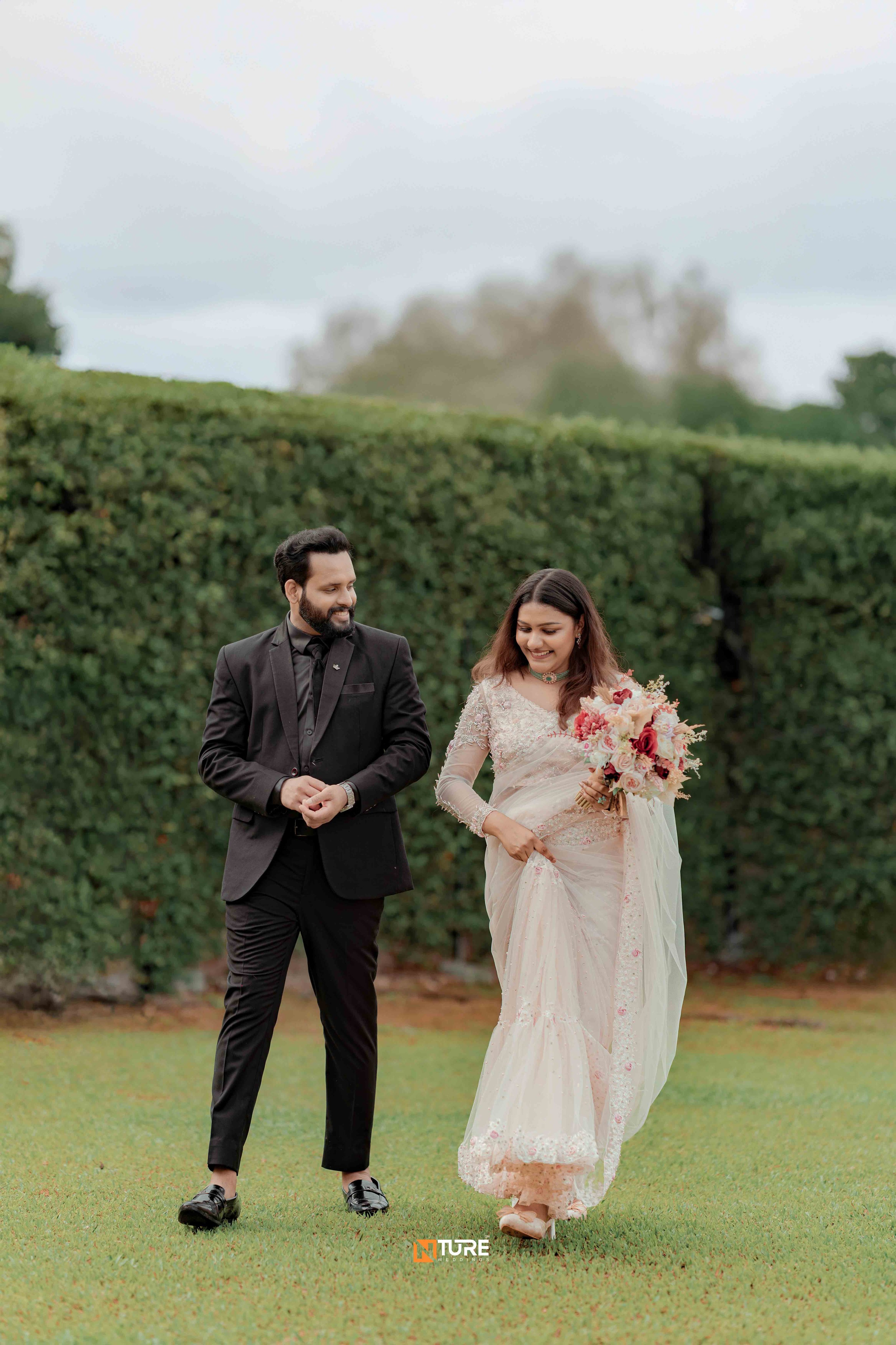 BEFORE AND AFTER. NTURE WEDDING