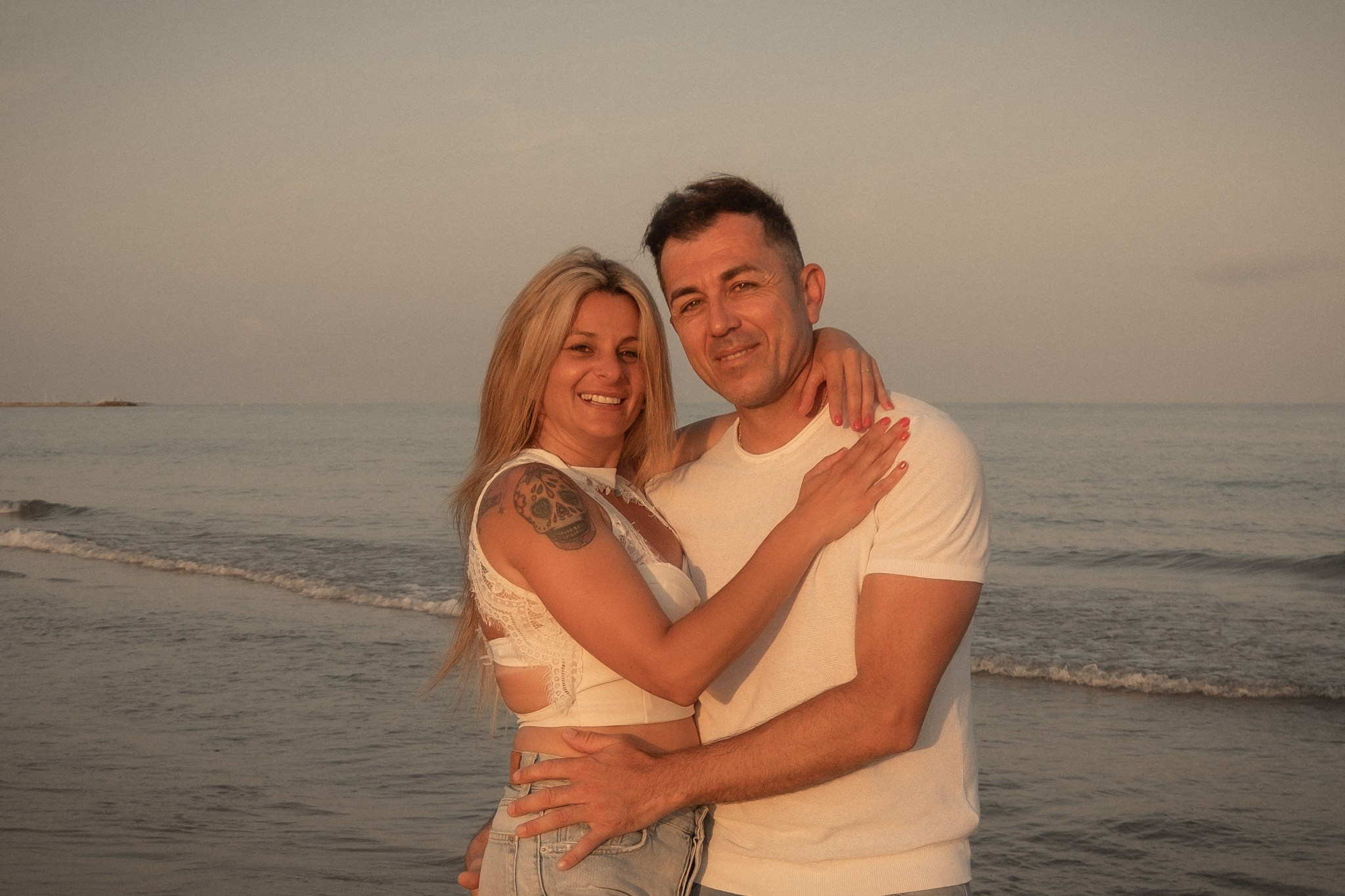 Sesión familiar en la playa. Fotografía profesional en Calafell - Elena Medvedeva