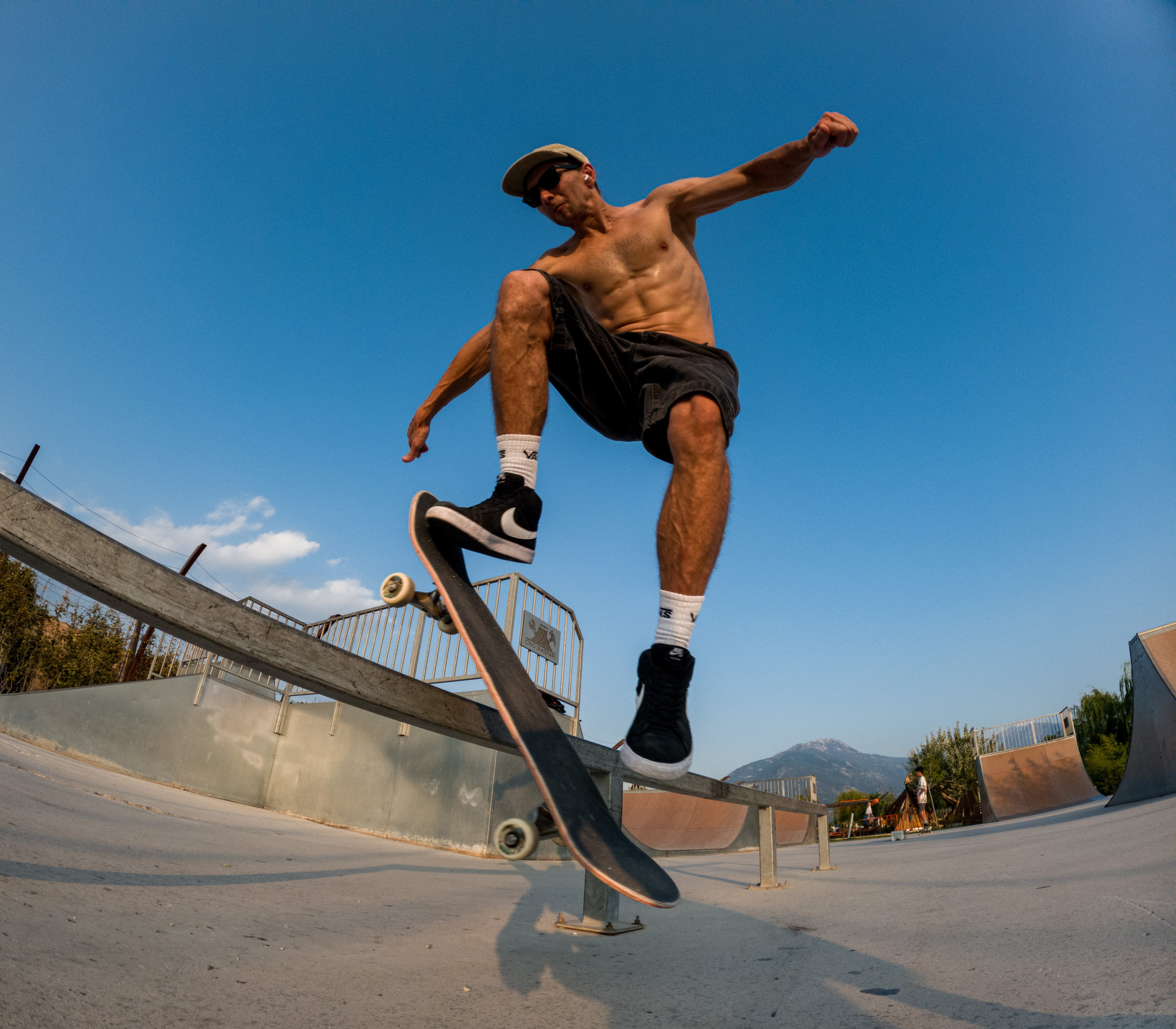 Alex — skate park at Fethi Bey. Photographer Yulia Lushnikova, Based in Valencia