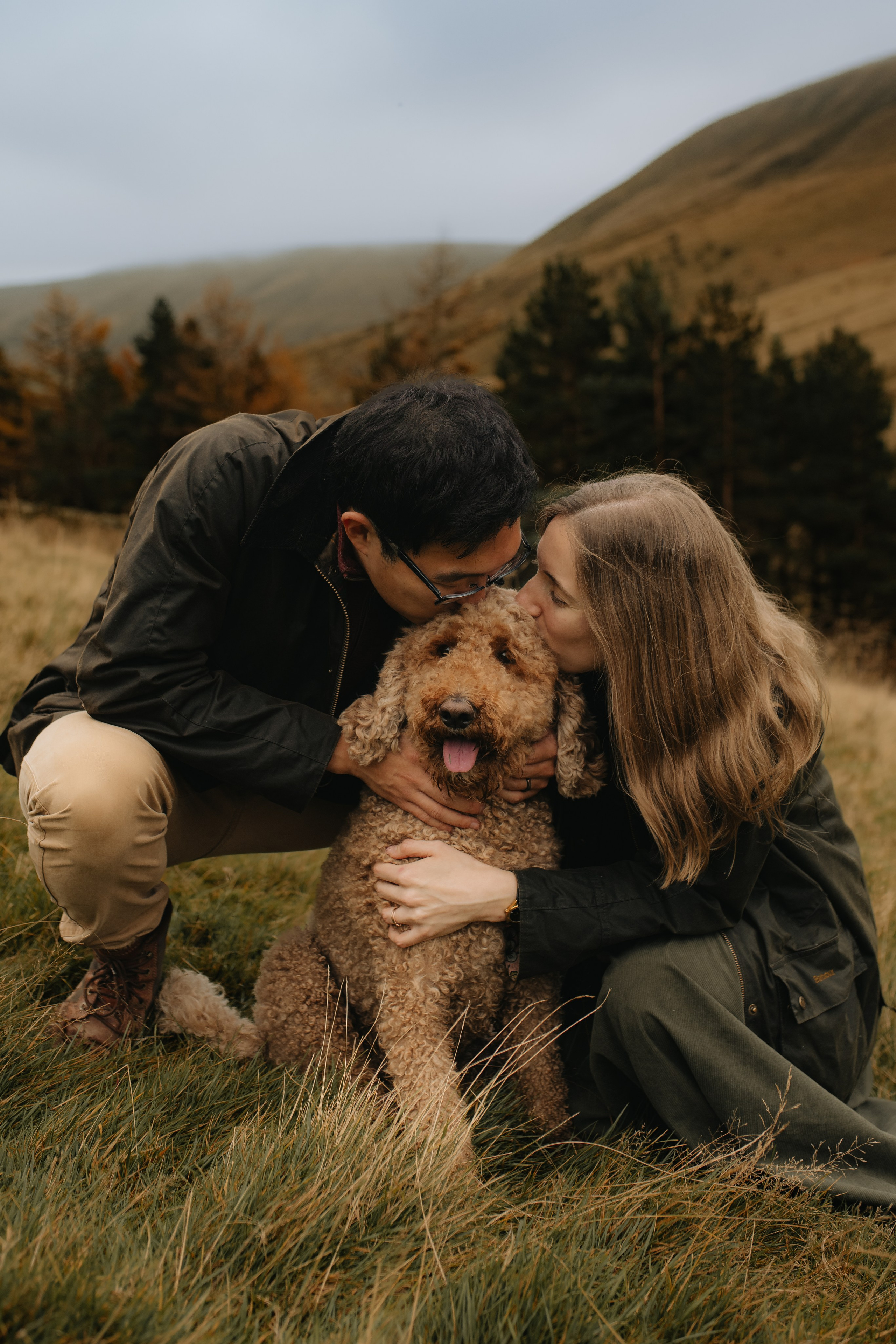 L & C in Peak District. Tania Gandrabur, photographer in West Midlands, England