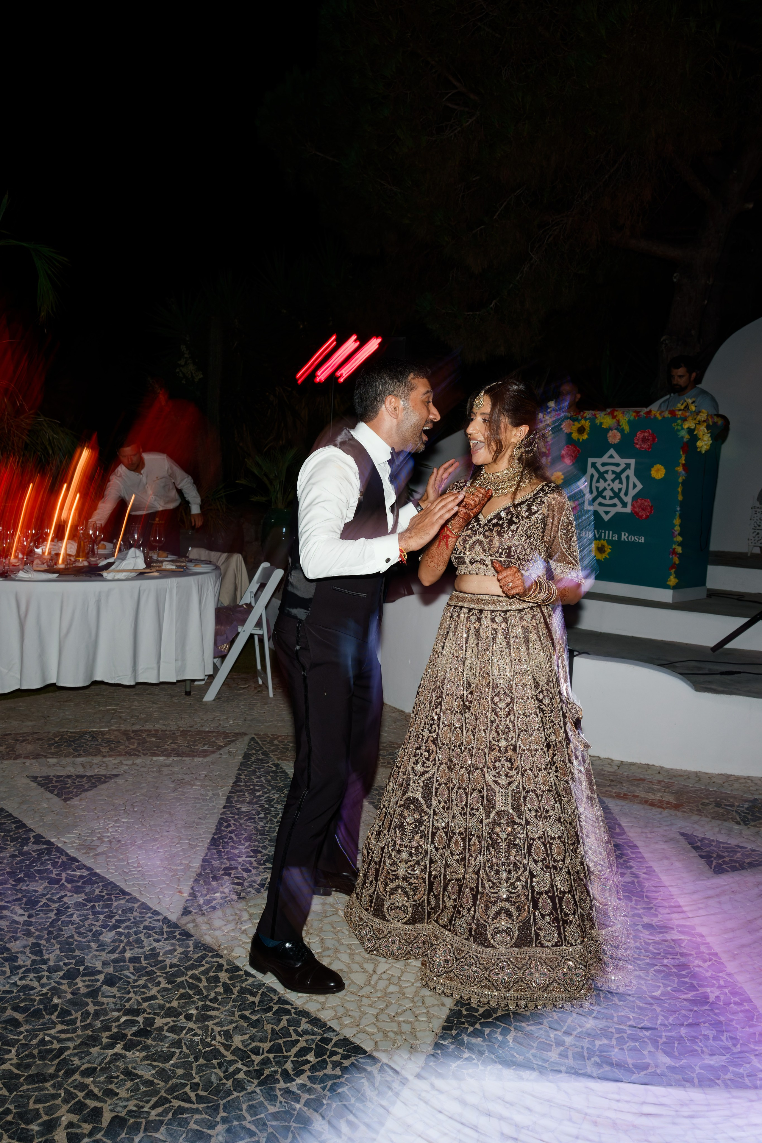 Indian wedding at Gran Villa Rosa, Barcelona