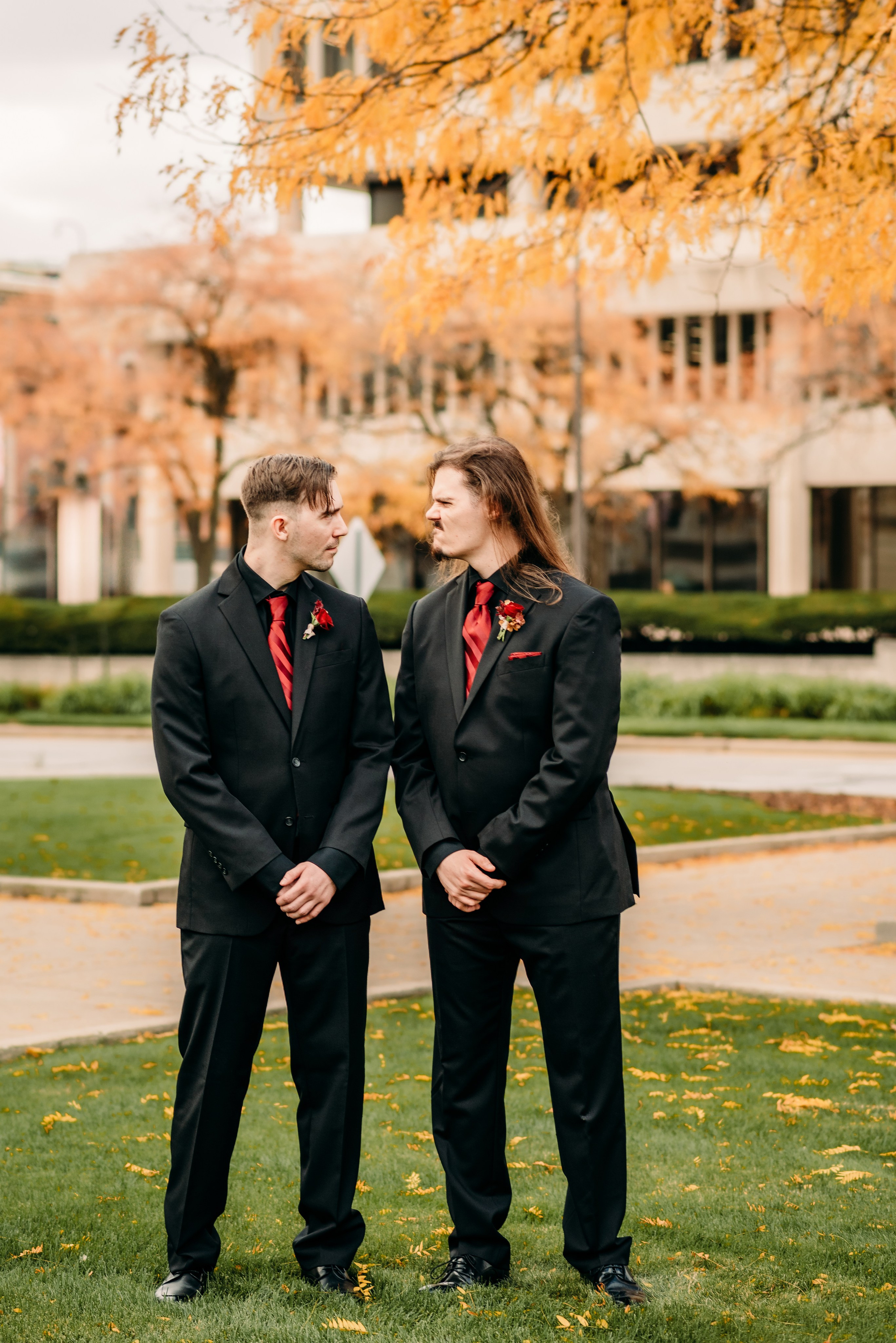 Bold & Dramatic Wedding at The Paper Mill on The Landing | Fort Wayne Wedding Photographer. Alexandria Danielle Photography | Fort Wayne & Indianapolis Wedding Photographer