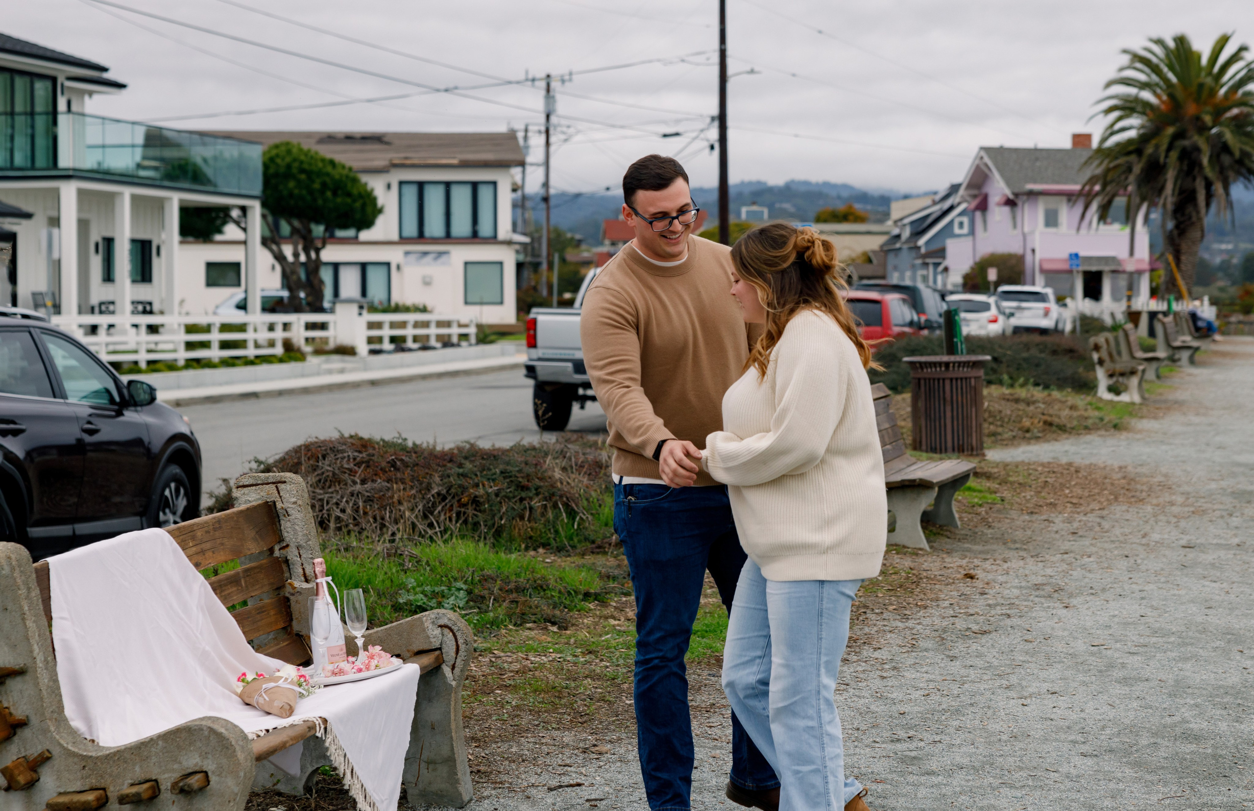 Proposal surprise. Family and Event photographer in Bay Area Elena Tiuriumina