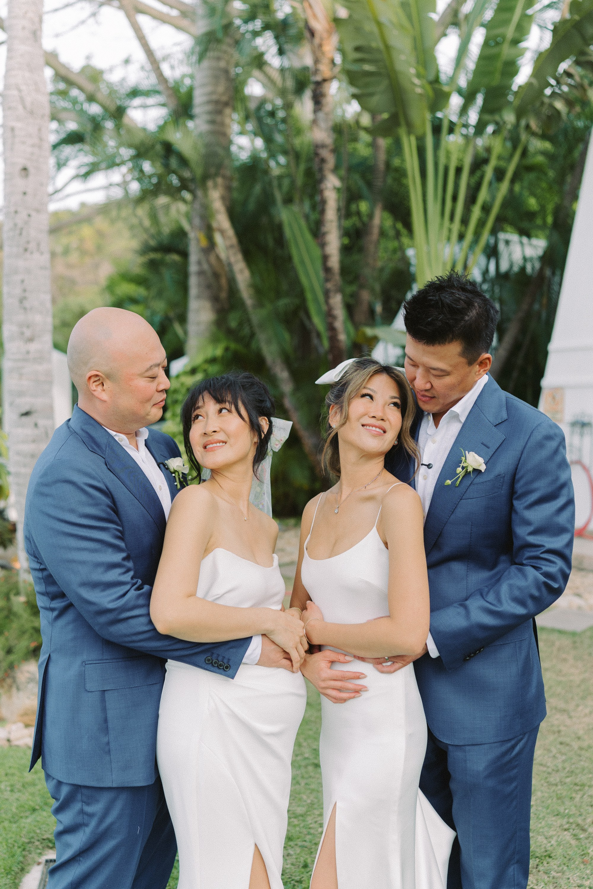 Double wedding. Sayulita Wedding Photographer, Puerto Vallarta, Cabo