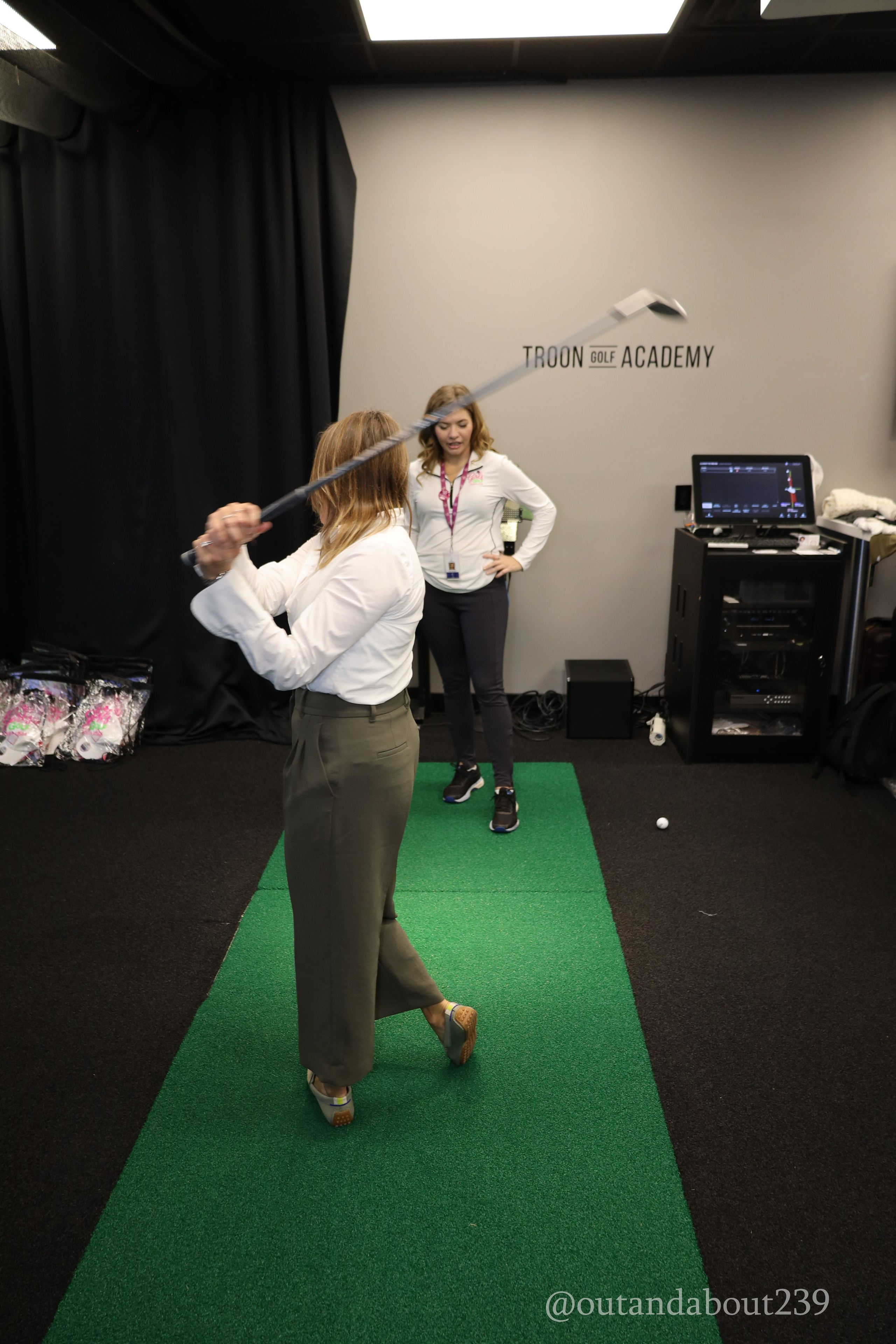 Girls Golf for LPGA at Ritz Tiburon. Out and About 239