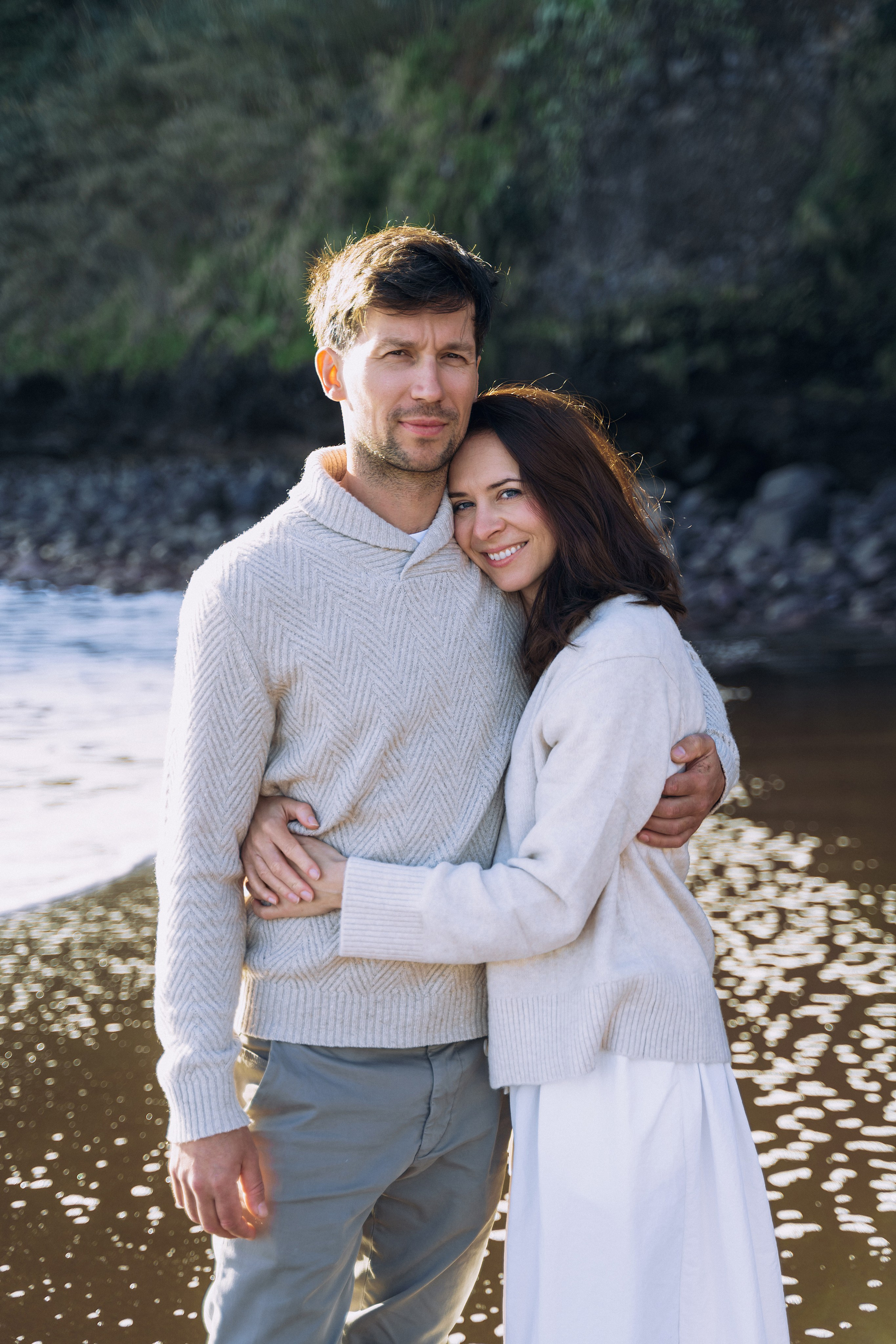 Miroslava, Pavel and Laura, Seixal beach. Ваш фотограф на Мадейрі