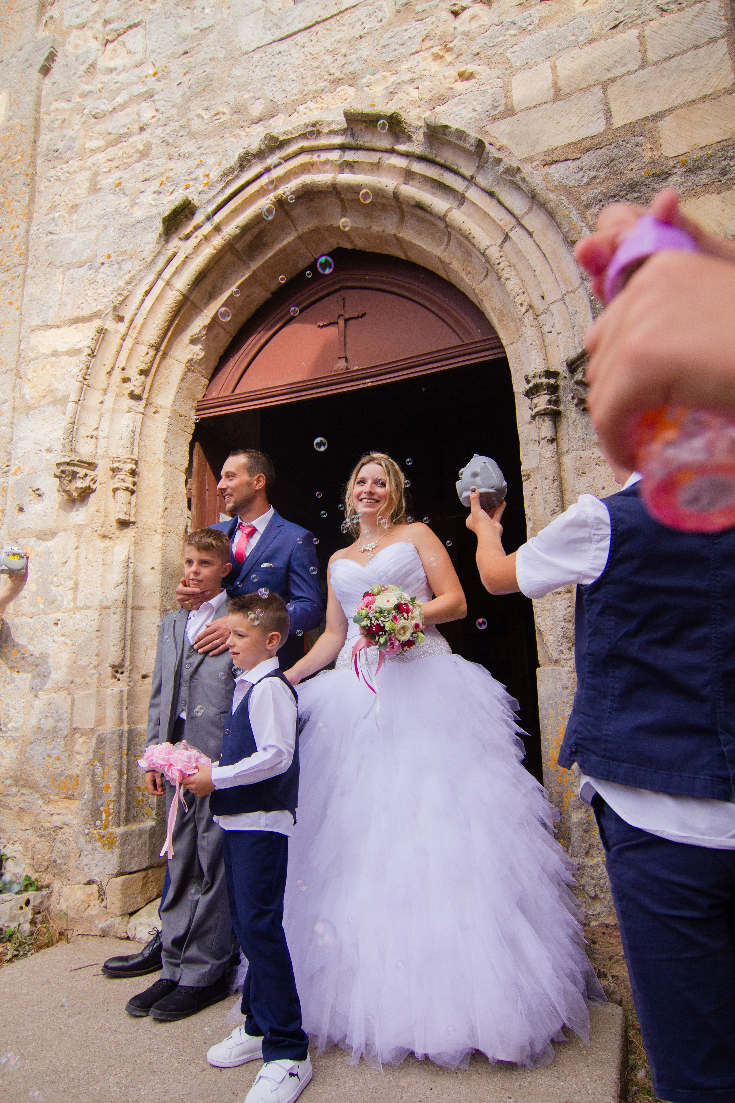 Mariages. Photo studio “Partage ton bonheur” — Family photographer near Châtellerault, Poitiers, and Tours