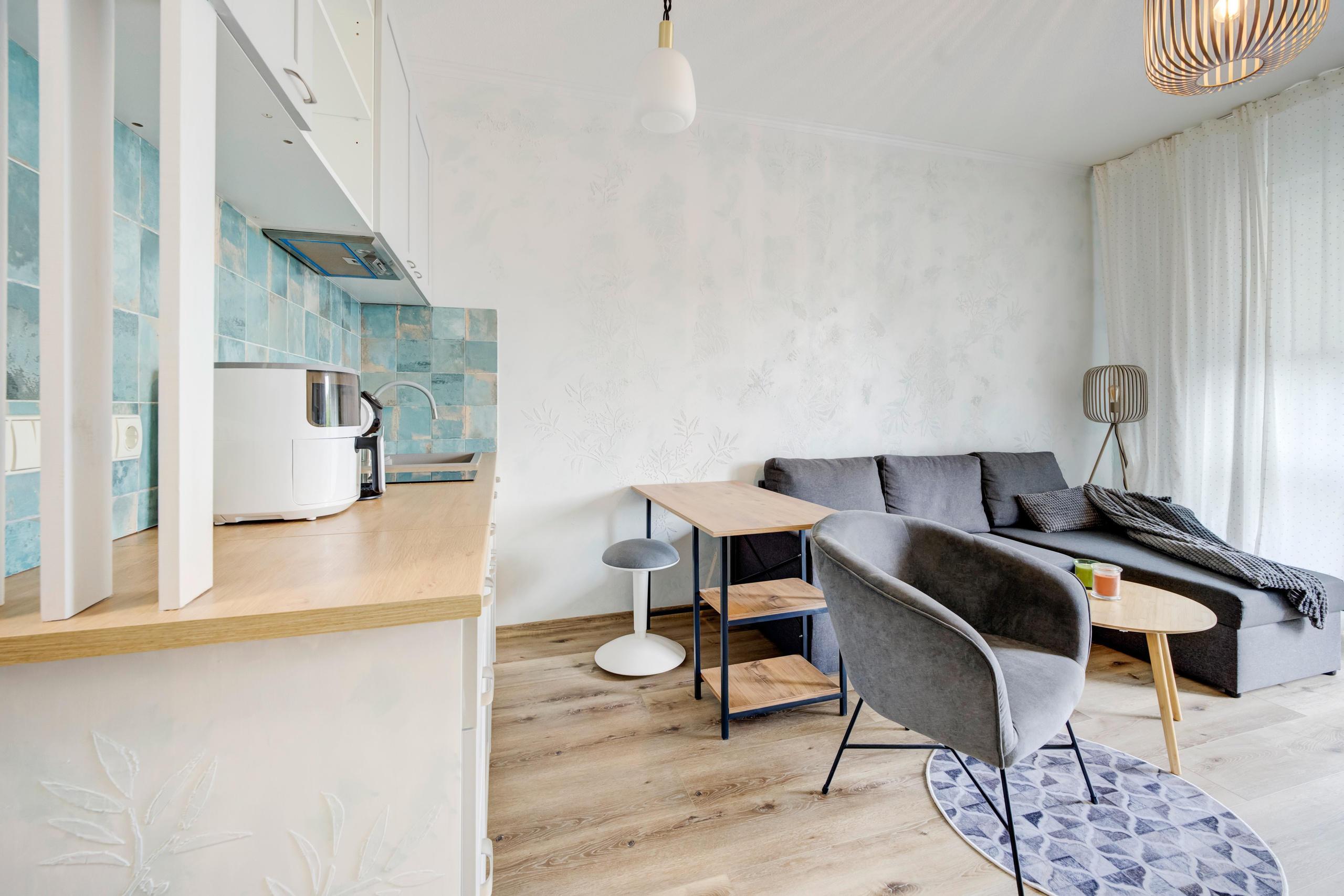 Visorių g. 1 kambarių butas. Elina Sapiega fotografė Vilniuje