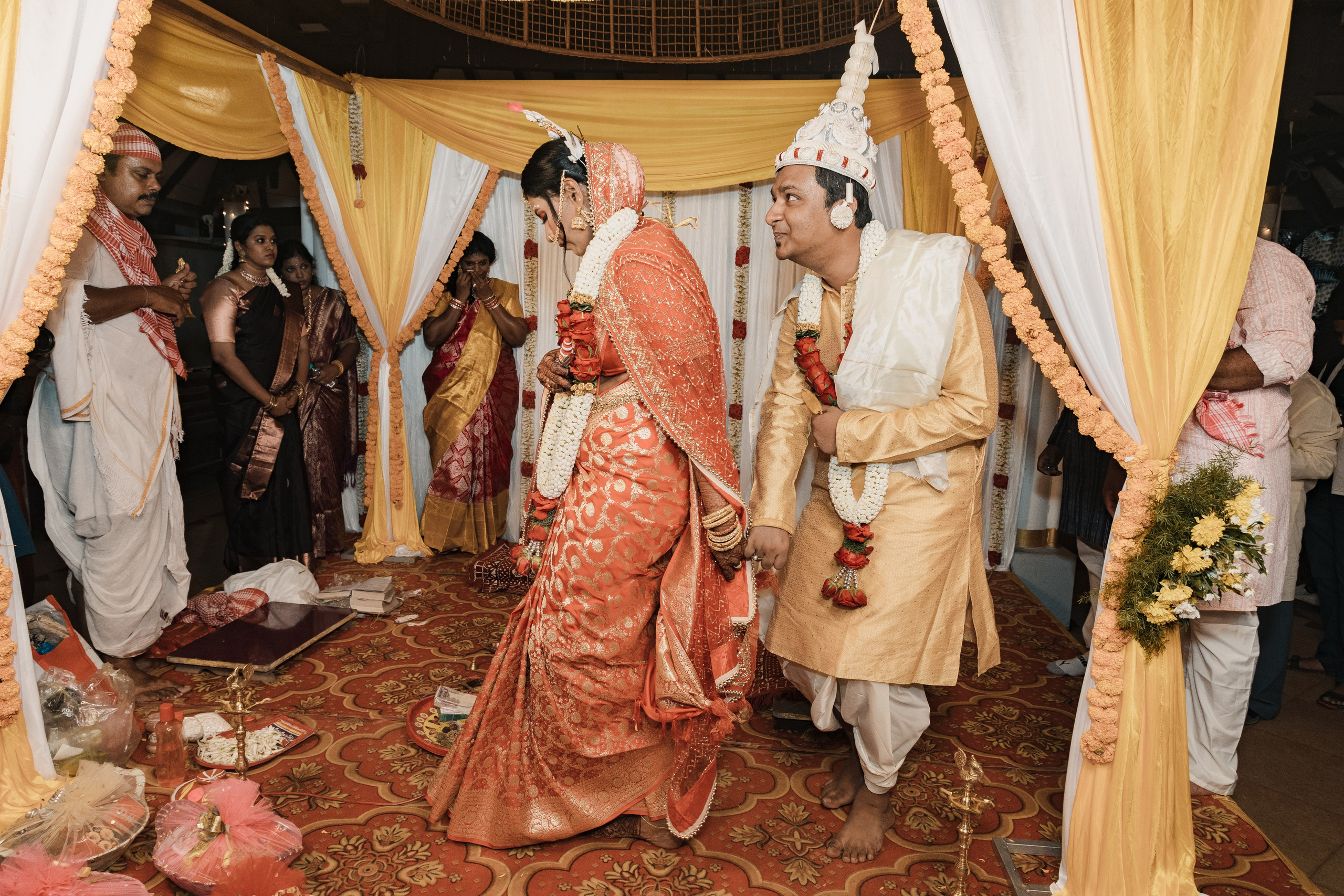 Sagaya & Rakesh. Agam Vizha