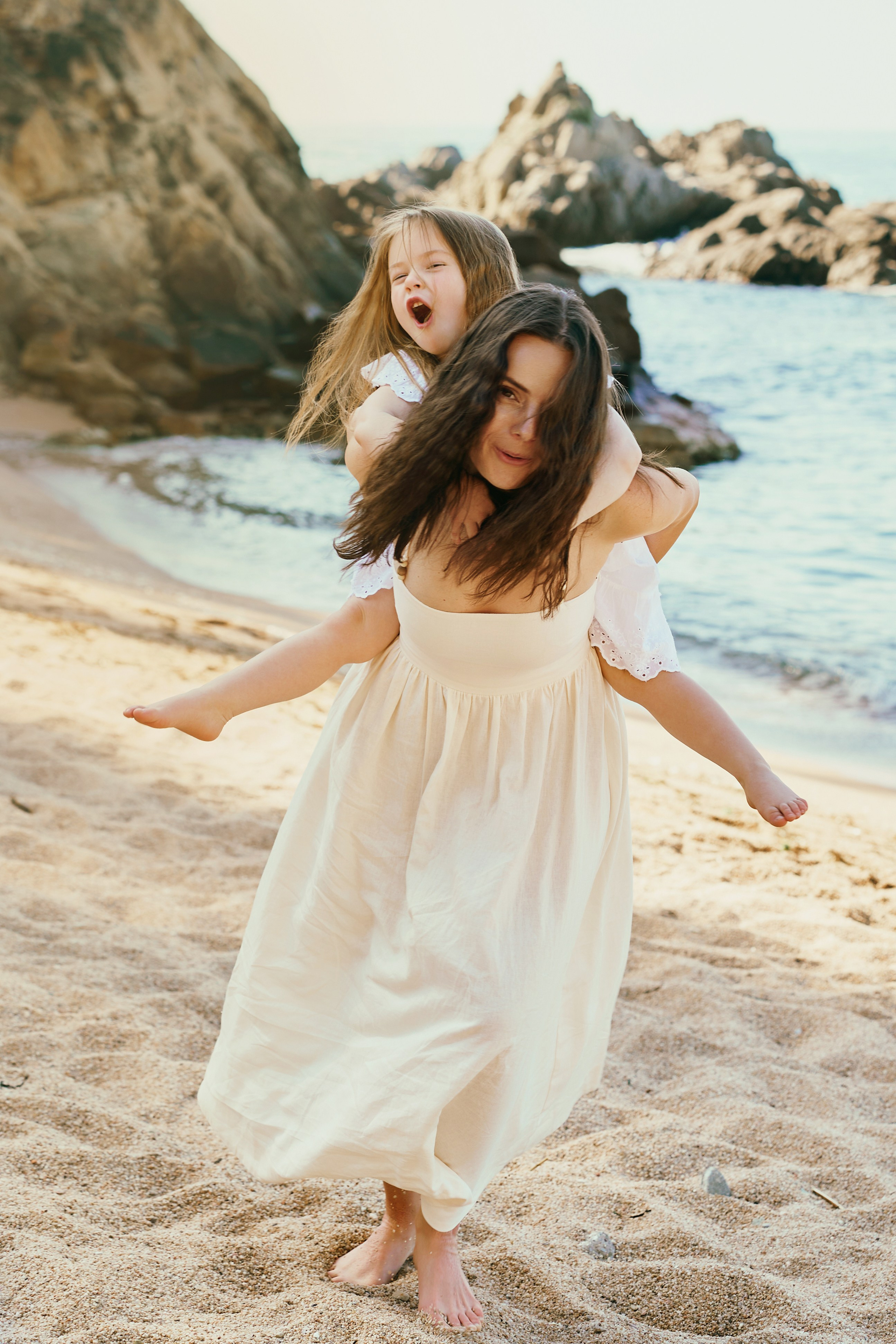 На пляже. Ллорет де Мар. Фотограф в Барселоне Жанна Захарченко