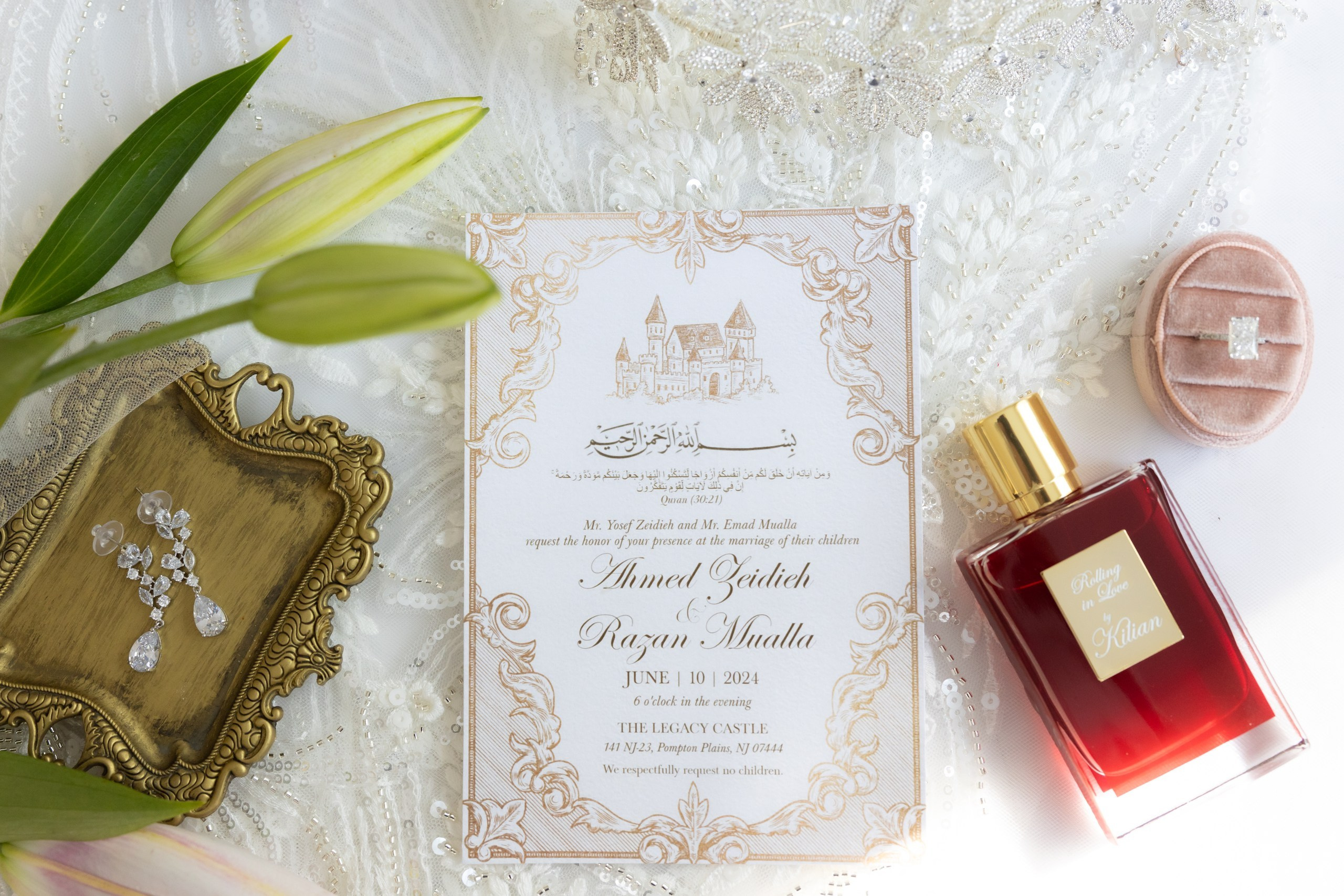 Razan and Ahmed, The Legacy Castle, New Jersey. Wedding Photo & Video