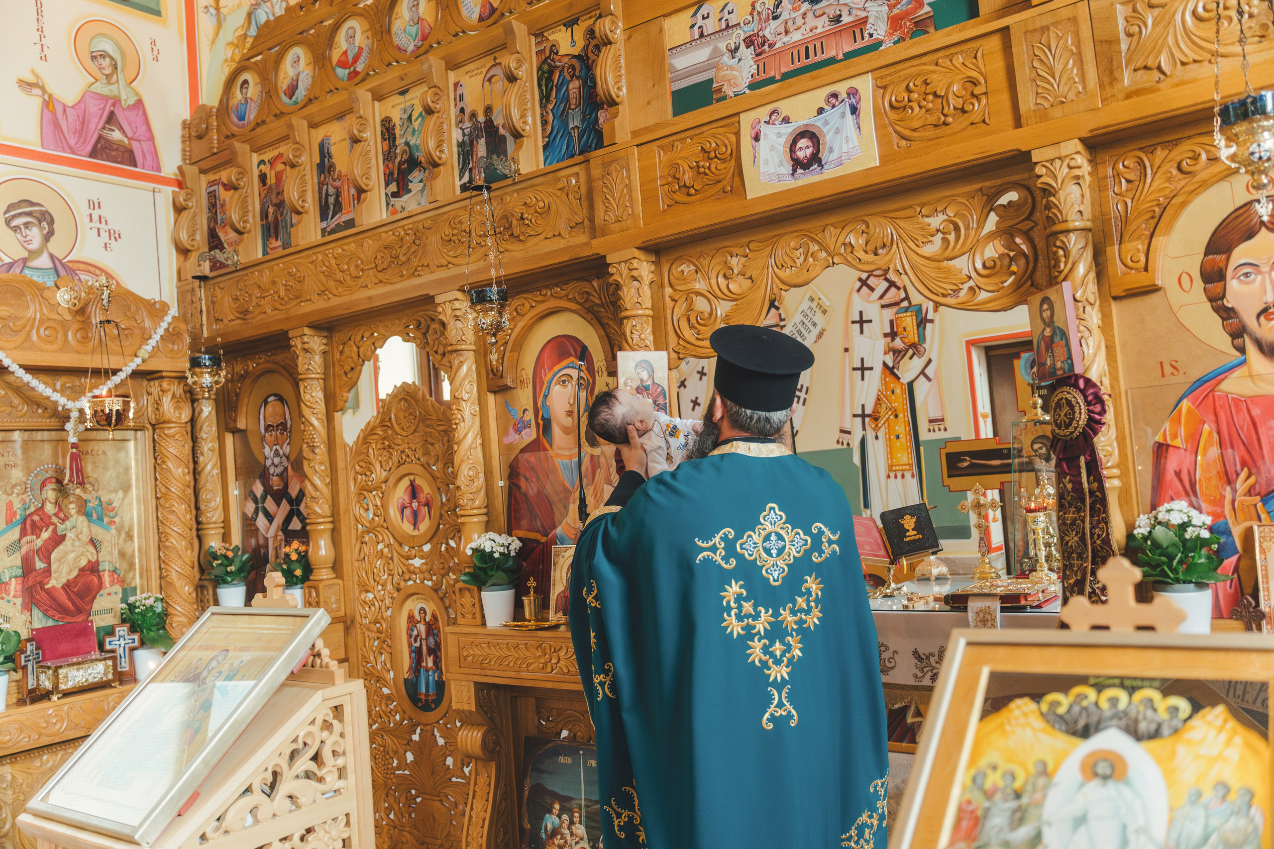 Théo Andrei`s Christening