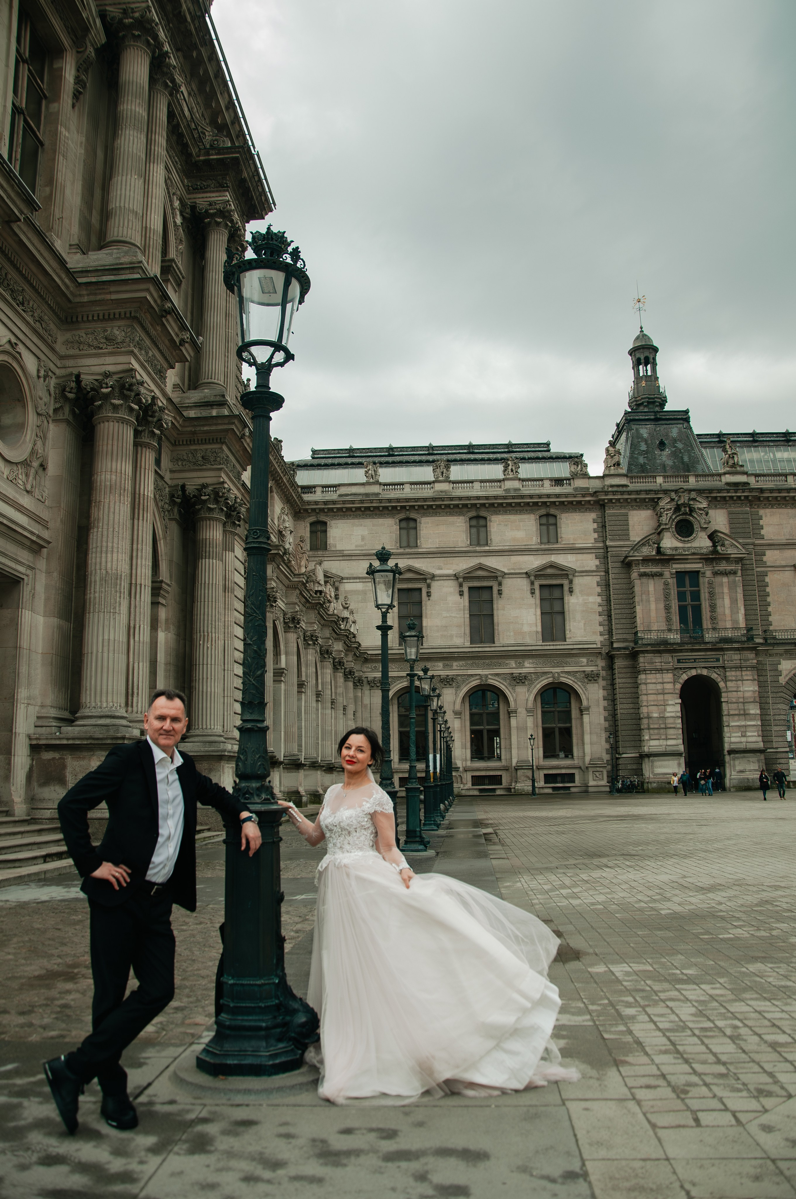 Wedding anniversary photoshoot. Paris photographer — Polina Osipova