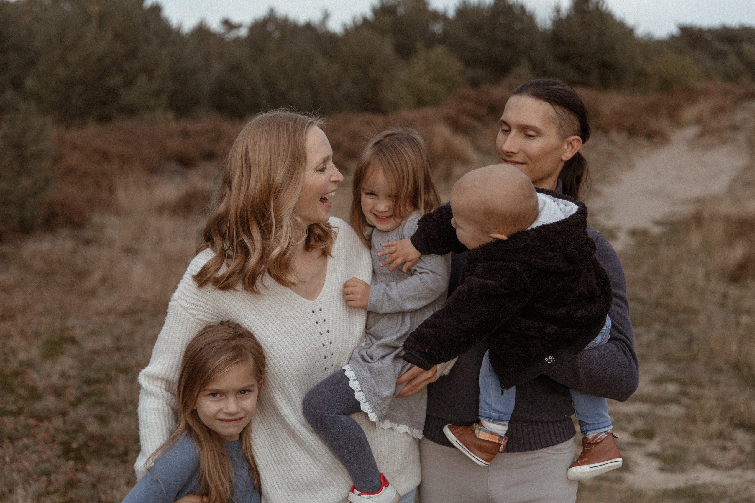 A family day captured. True self