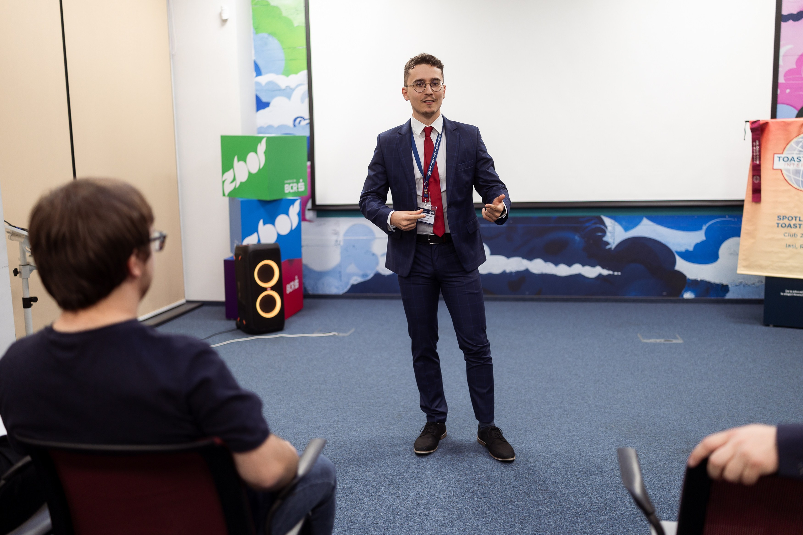 Toastmasters. Marius Ciocan