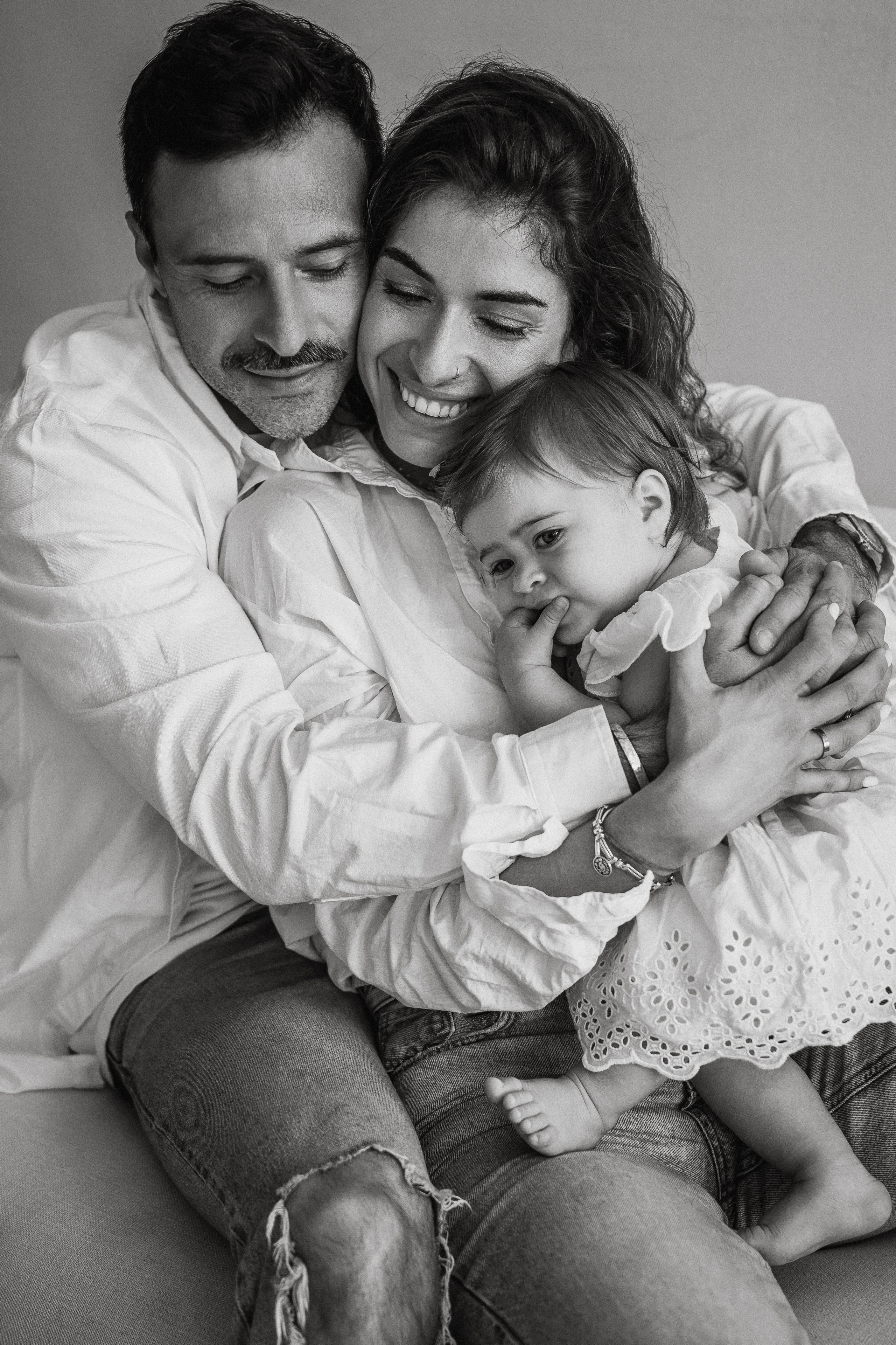 Maryanna, Bill, Mila. 1st year in studio. Wedding and family photographer and videographer PA, NJ, NY, DE, MD